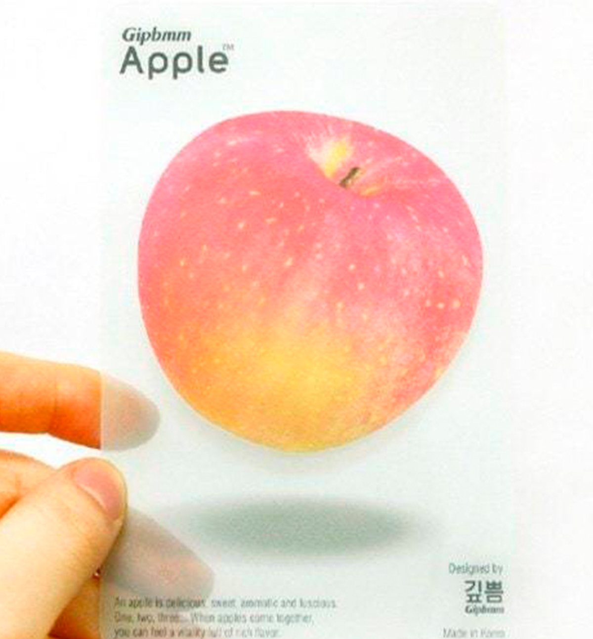 Apple Sticky Note [Red]