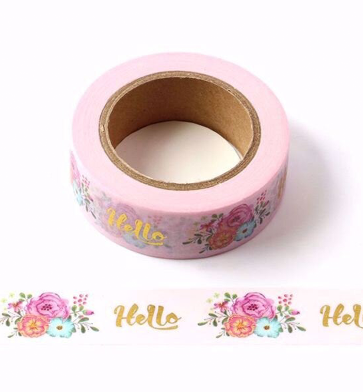 Hello Flower Washi Tape