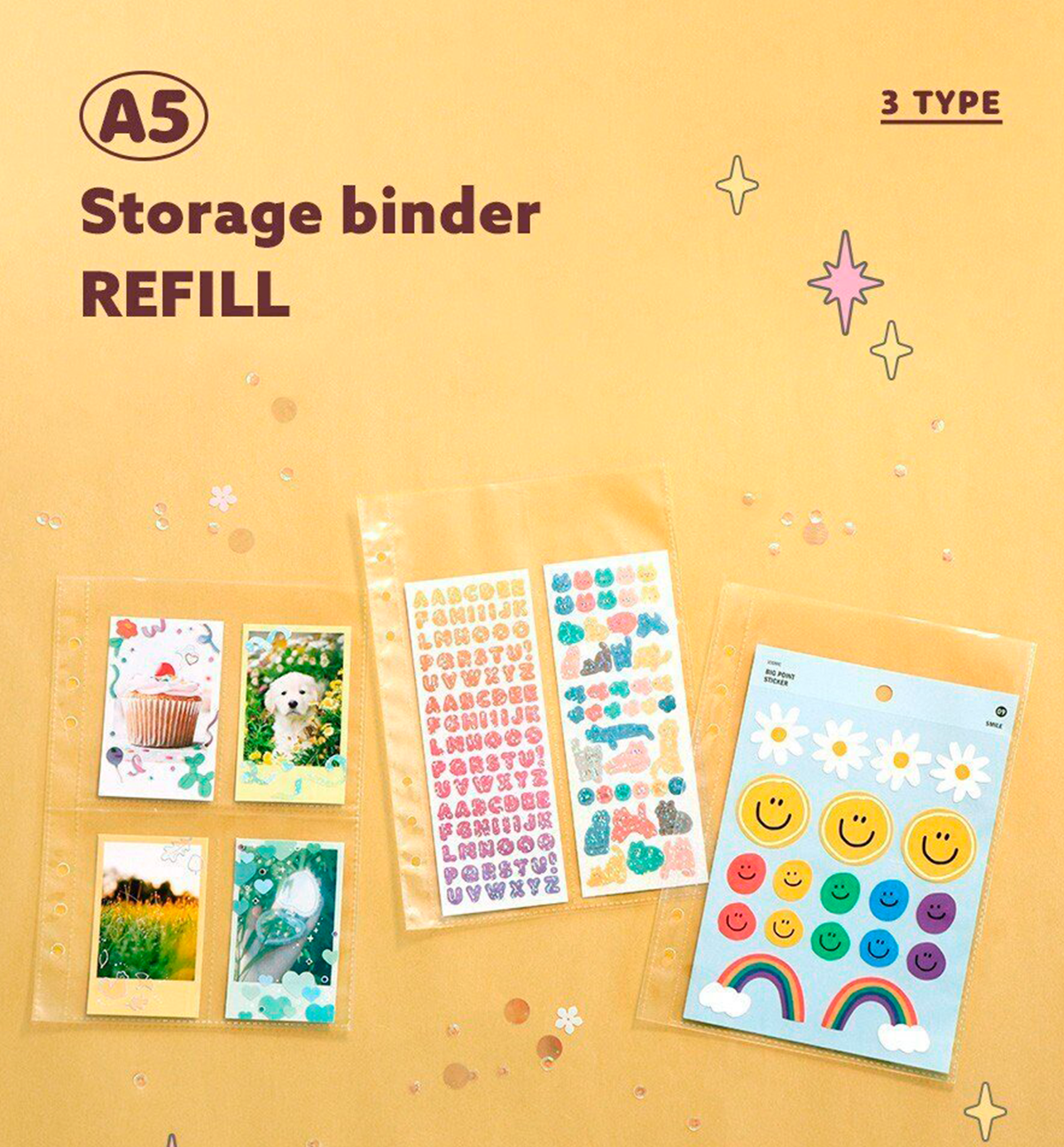 A5 Storage Binder Refill