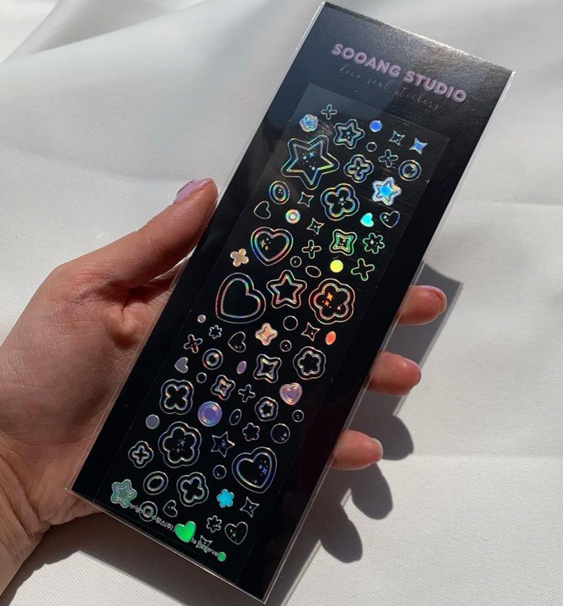 Double Line Seal Sticker