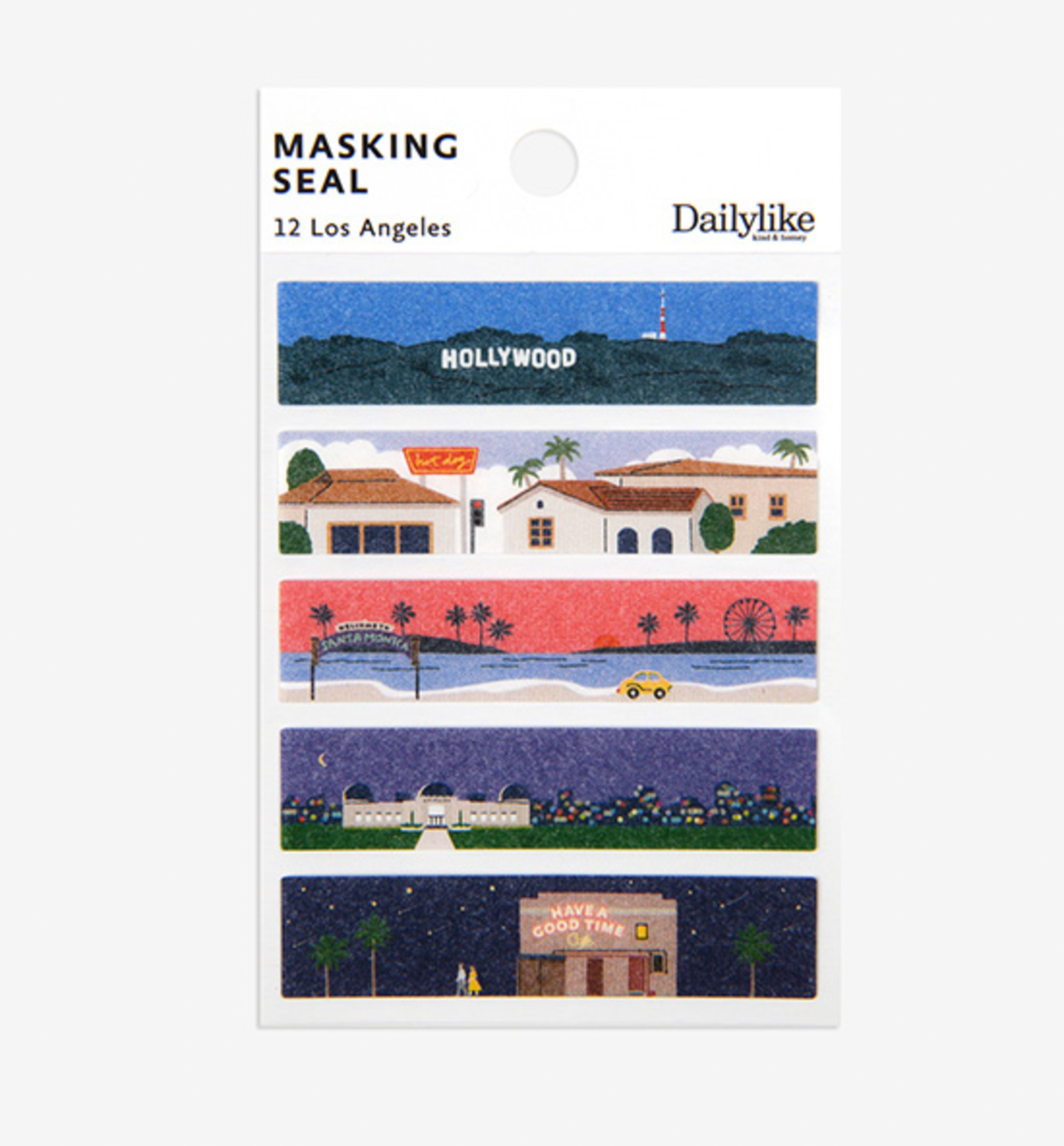 Los Angeles Masking Seal Sticker