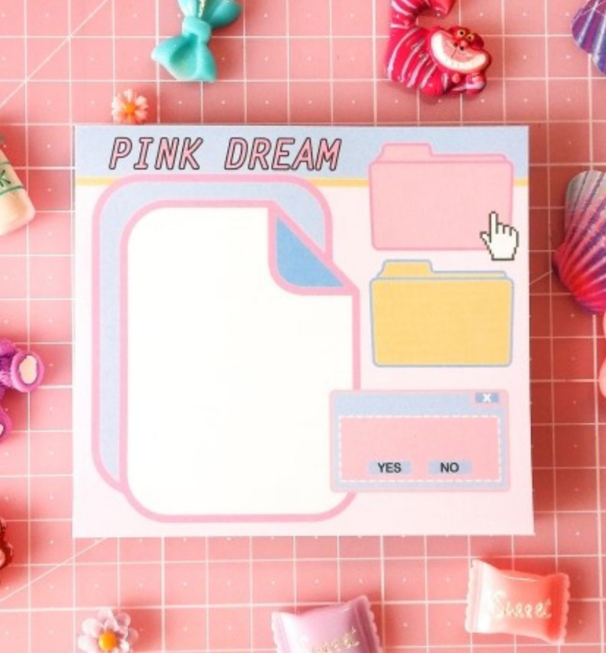 Pink Dream Memopad
