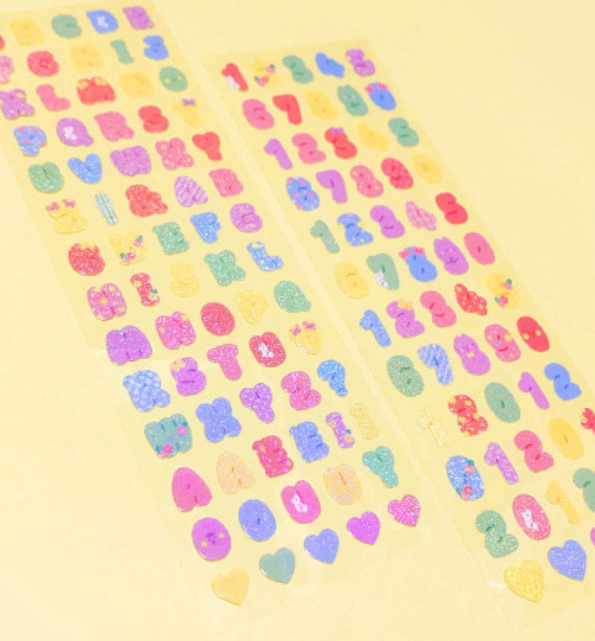 Twinkle Alphabet Seal Sticker