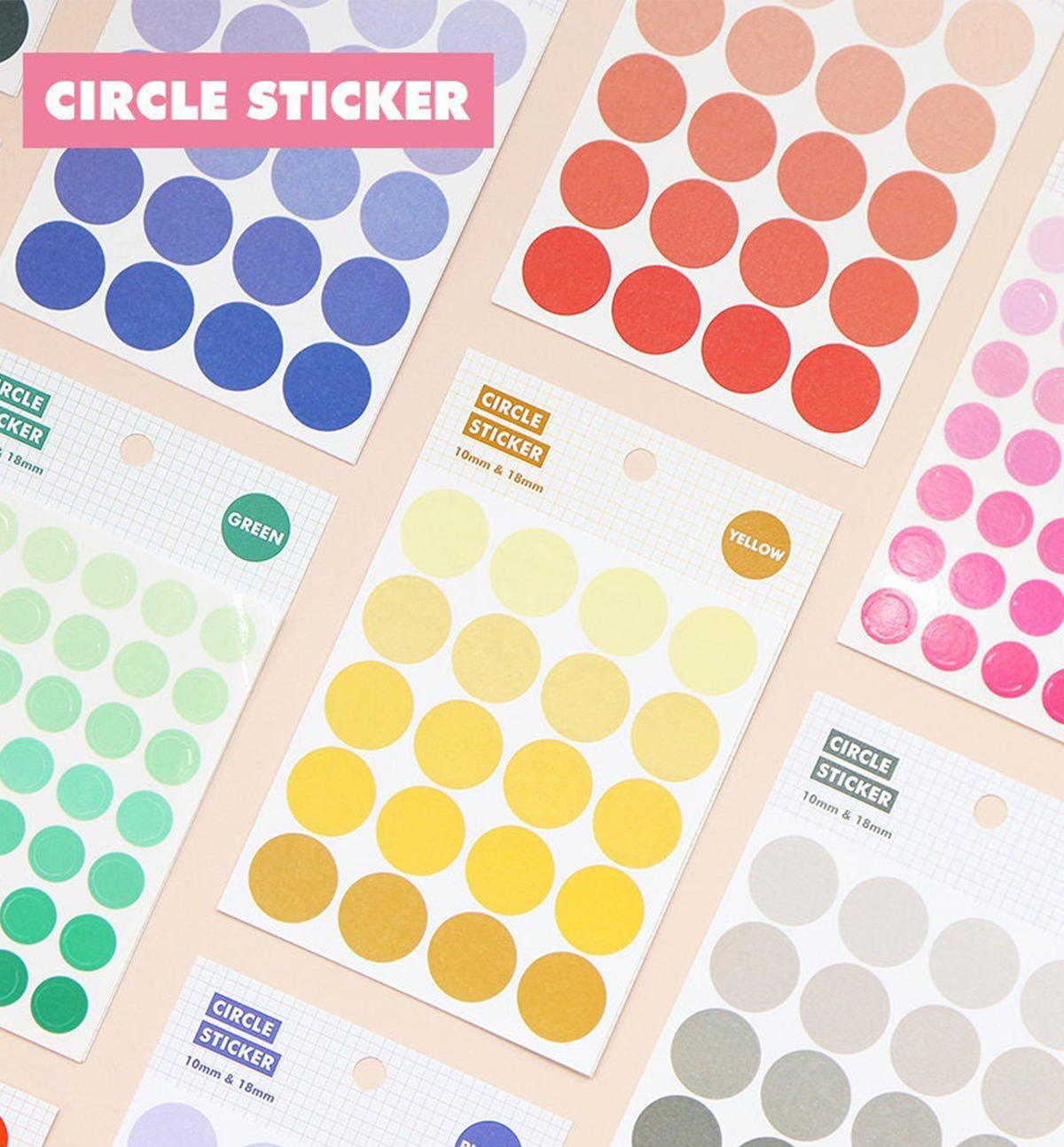 Basic sticker [Round]