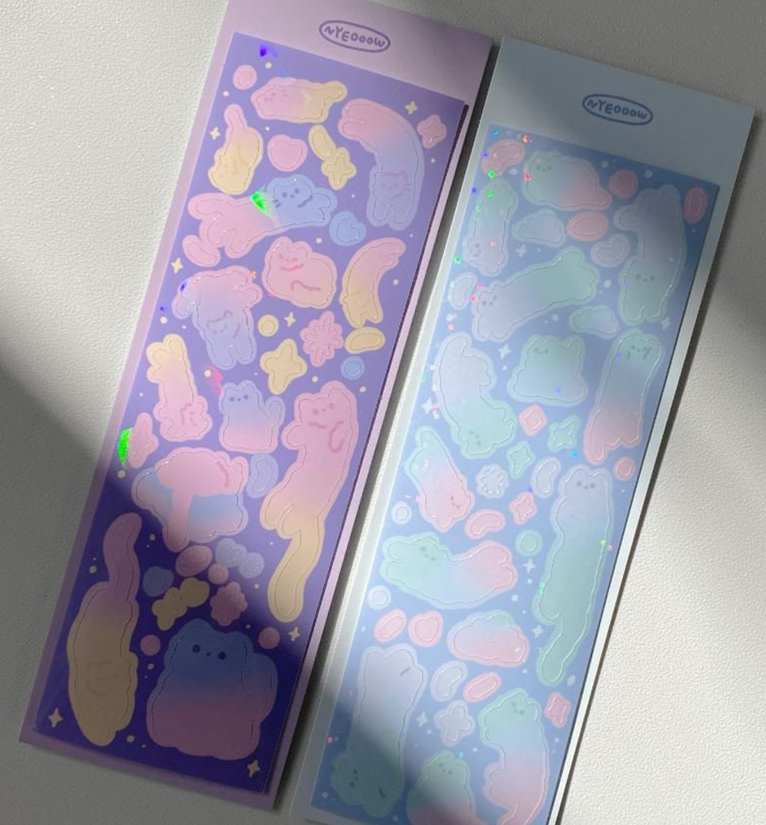 Dream Cat Seal Sticker [Purple]