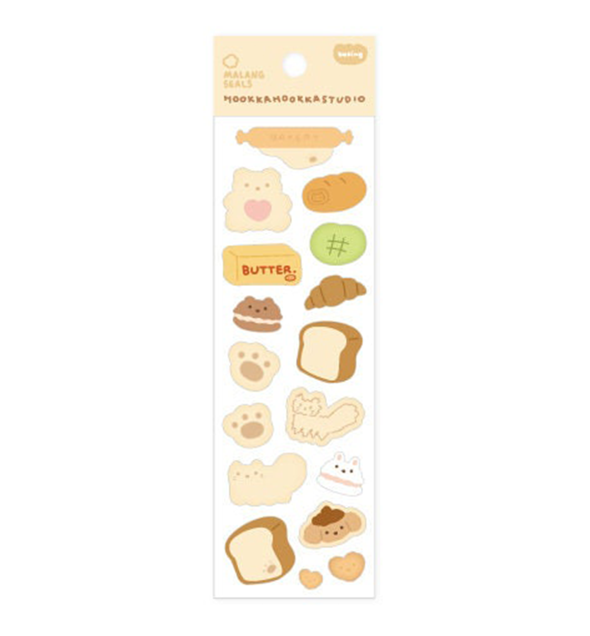 Soft Bread Seal Sticker
