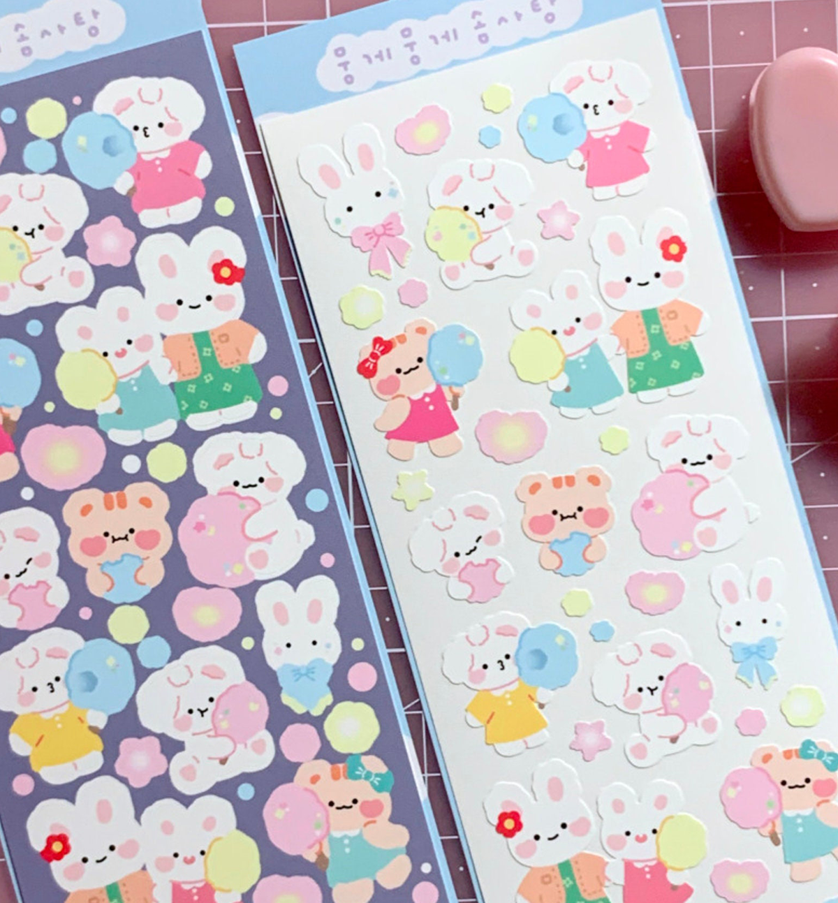 Crunchy Cotton Candy Seal Sticker