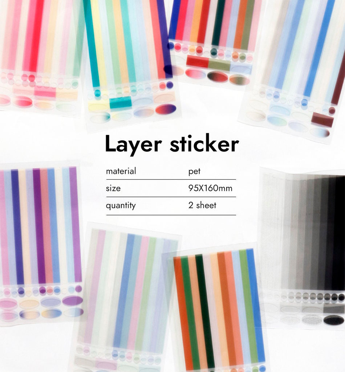 Layer Stickers See Through