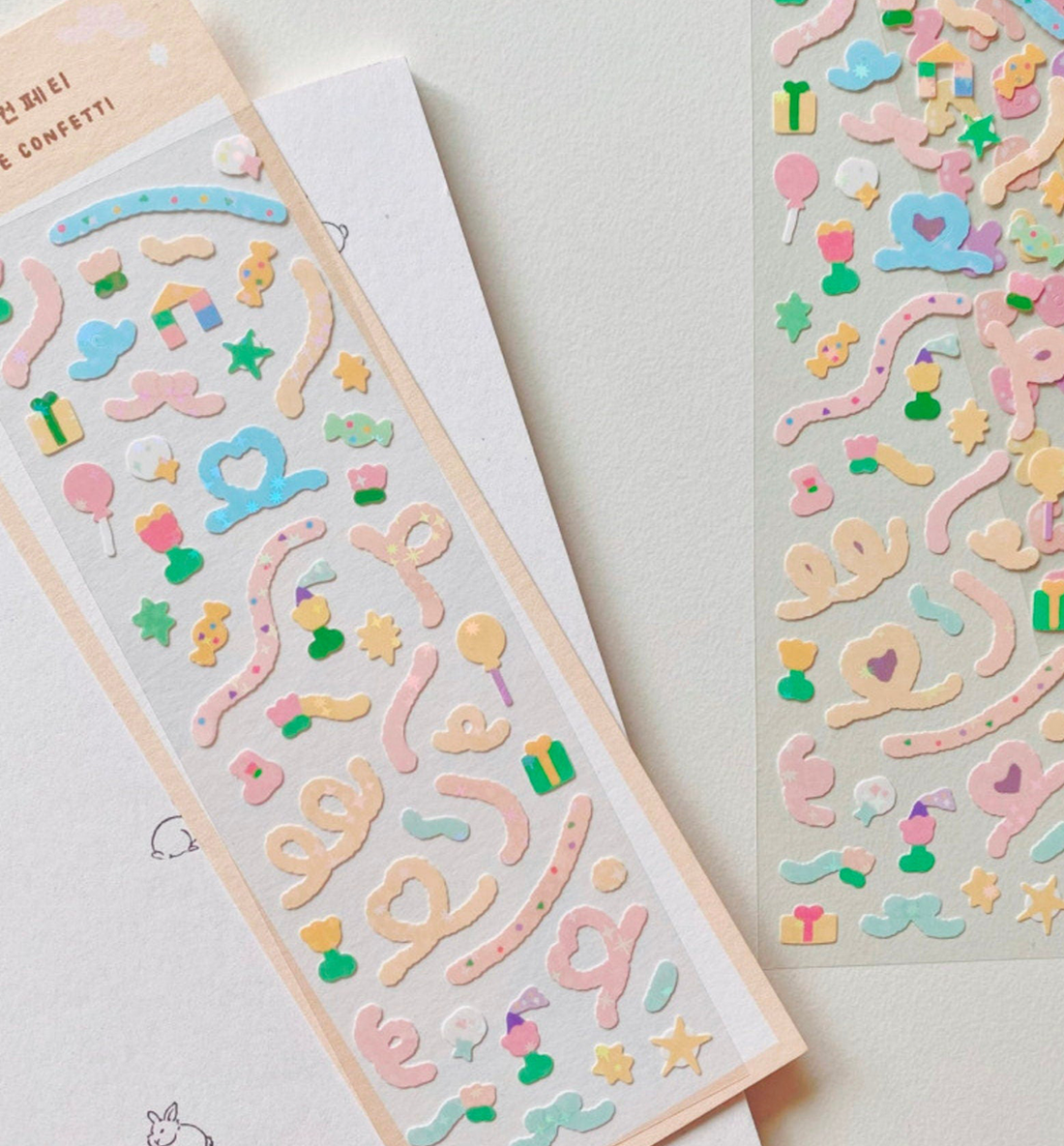 Little Confetti Seal Sticker