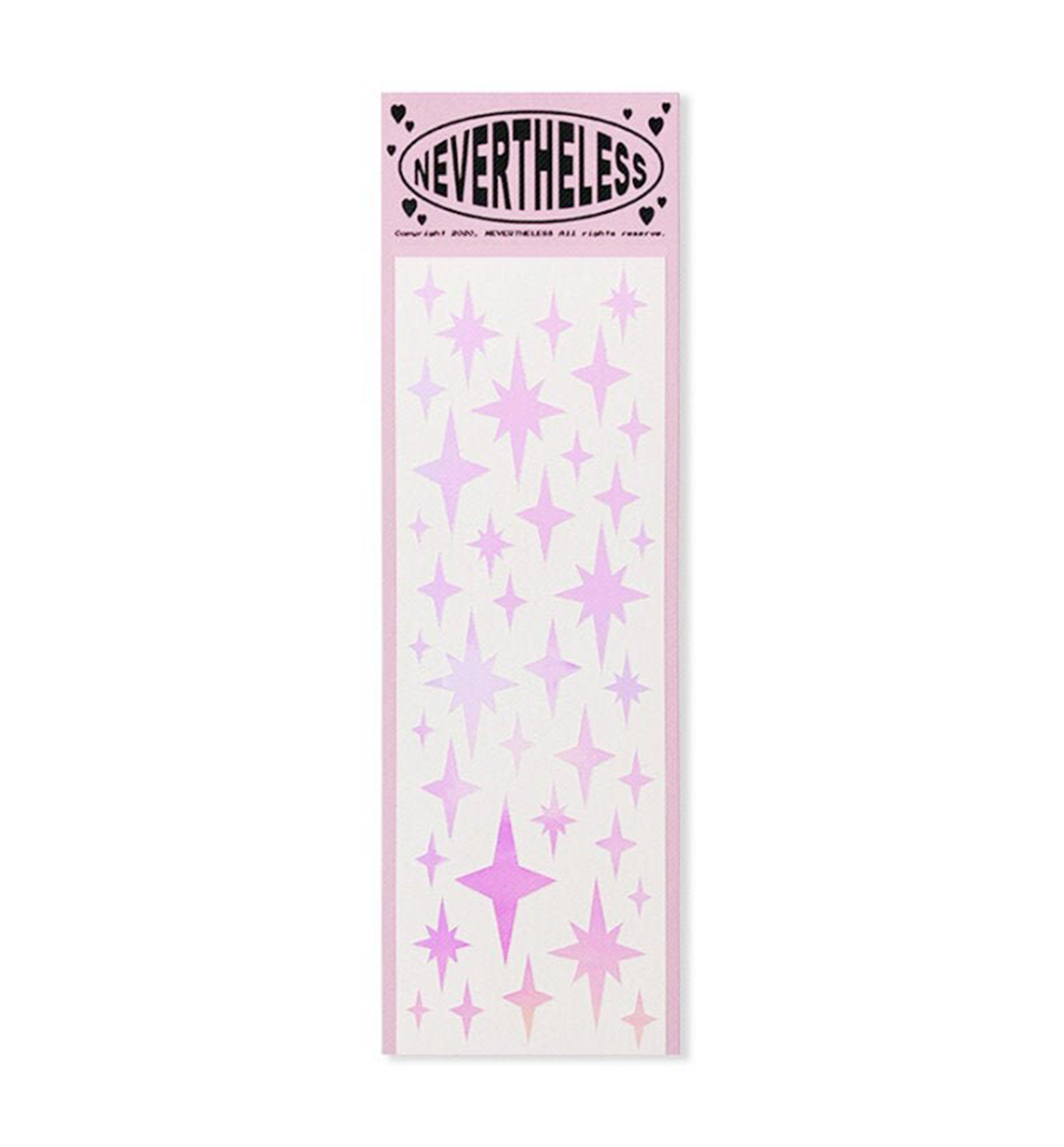 Pink Glitter Sticker