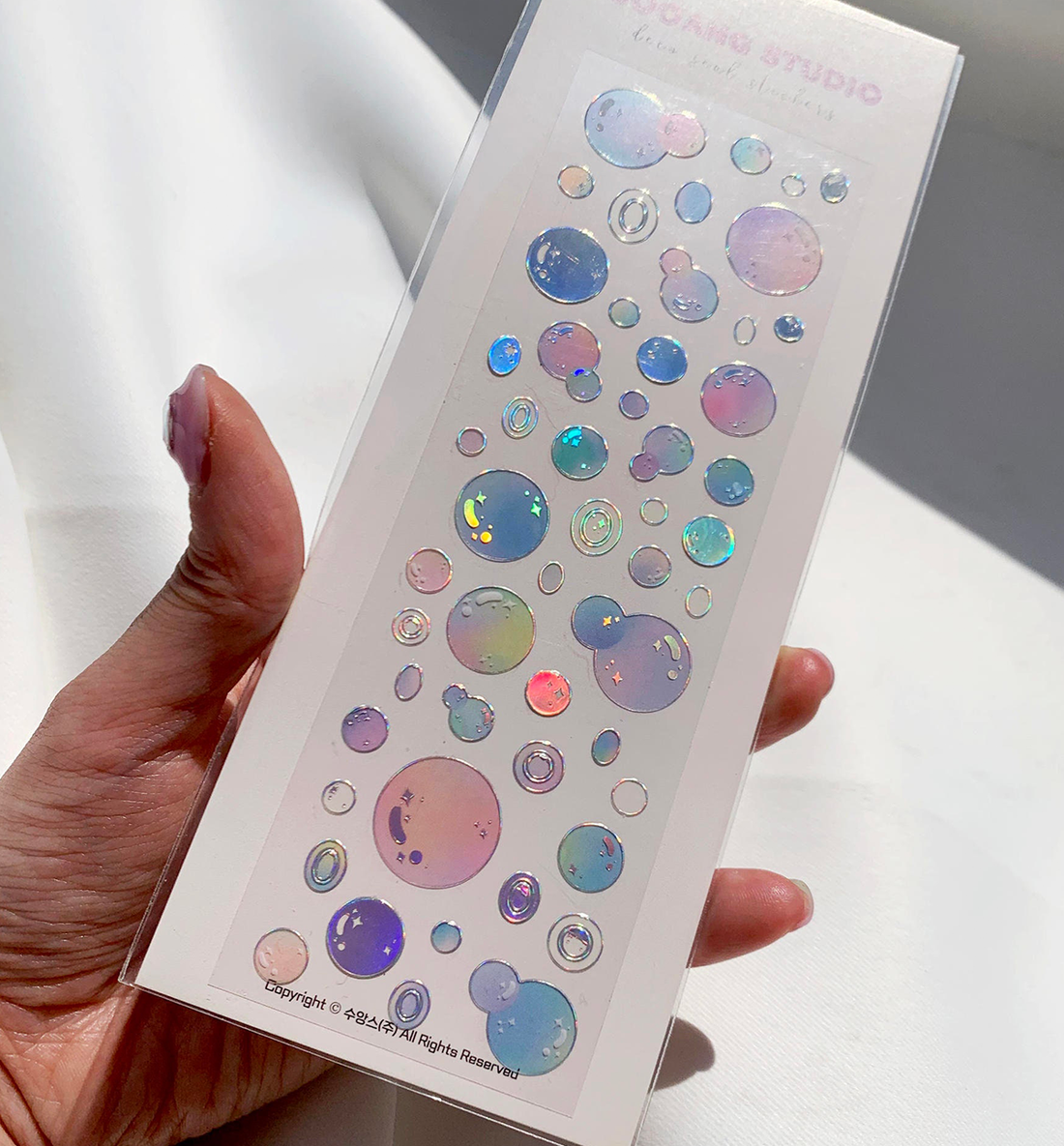 Bubble Bubble Seal Sticker