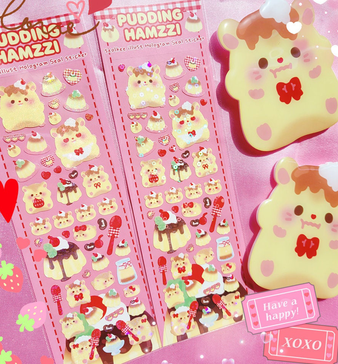 Pudding Hamzzi Seal Sticker