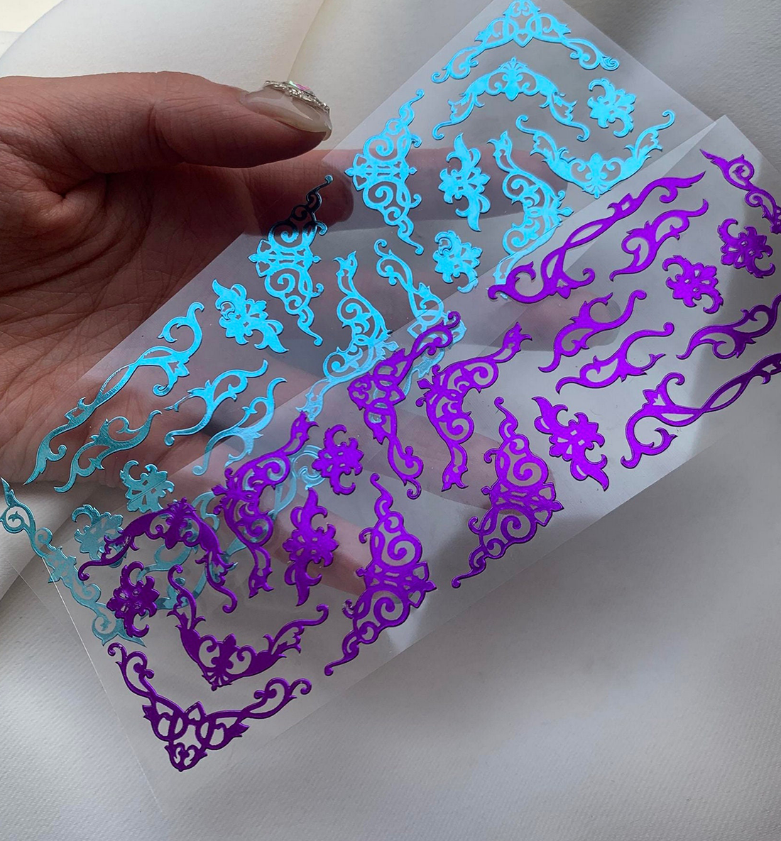 Hologram Frame Seal Sticker