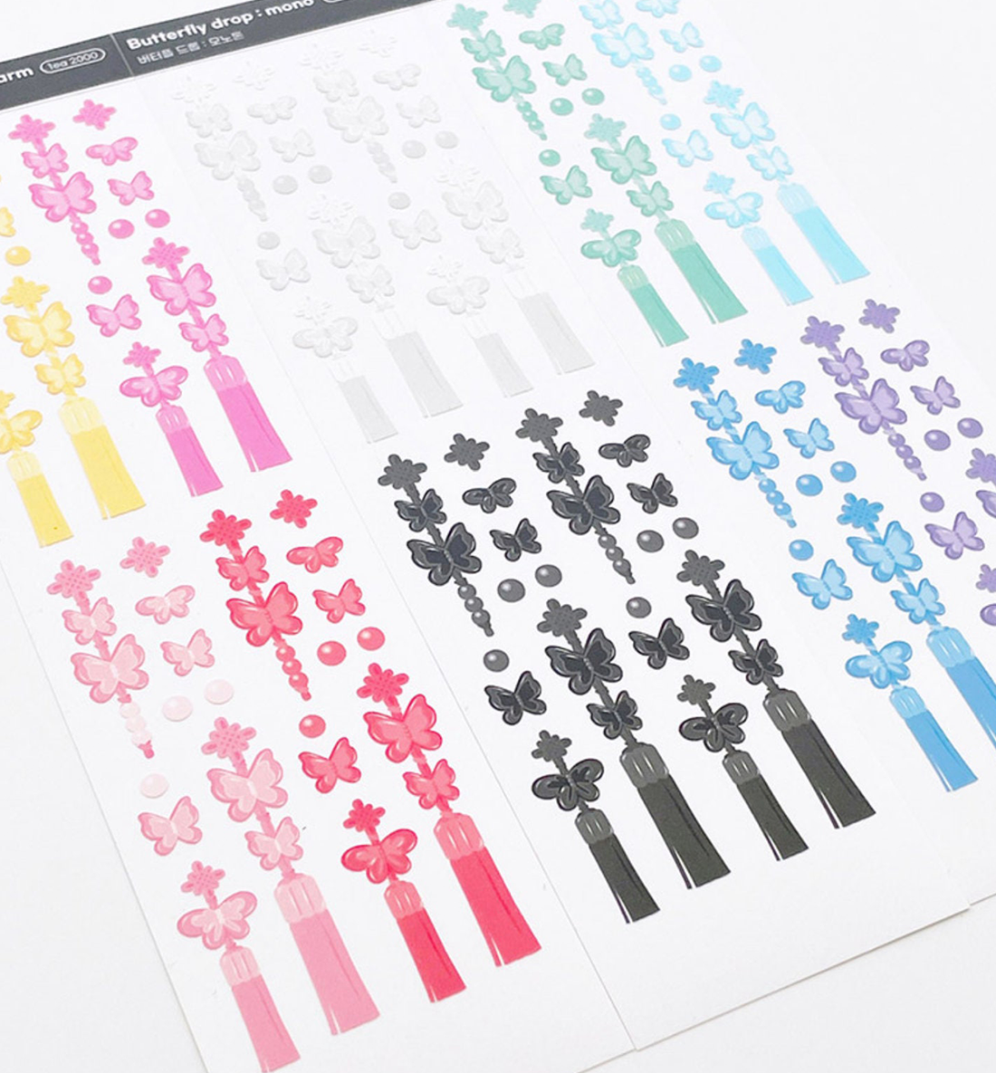 Butterfly Drop Seal Sticker