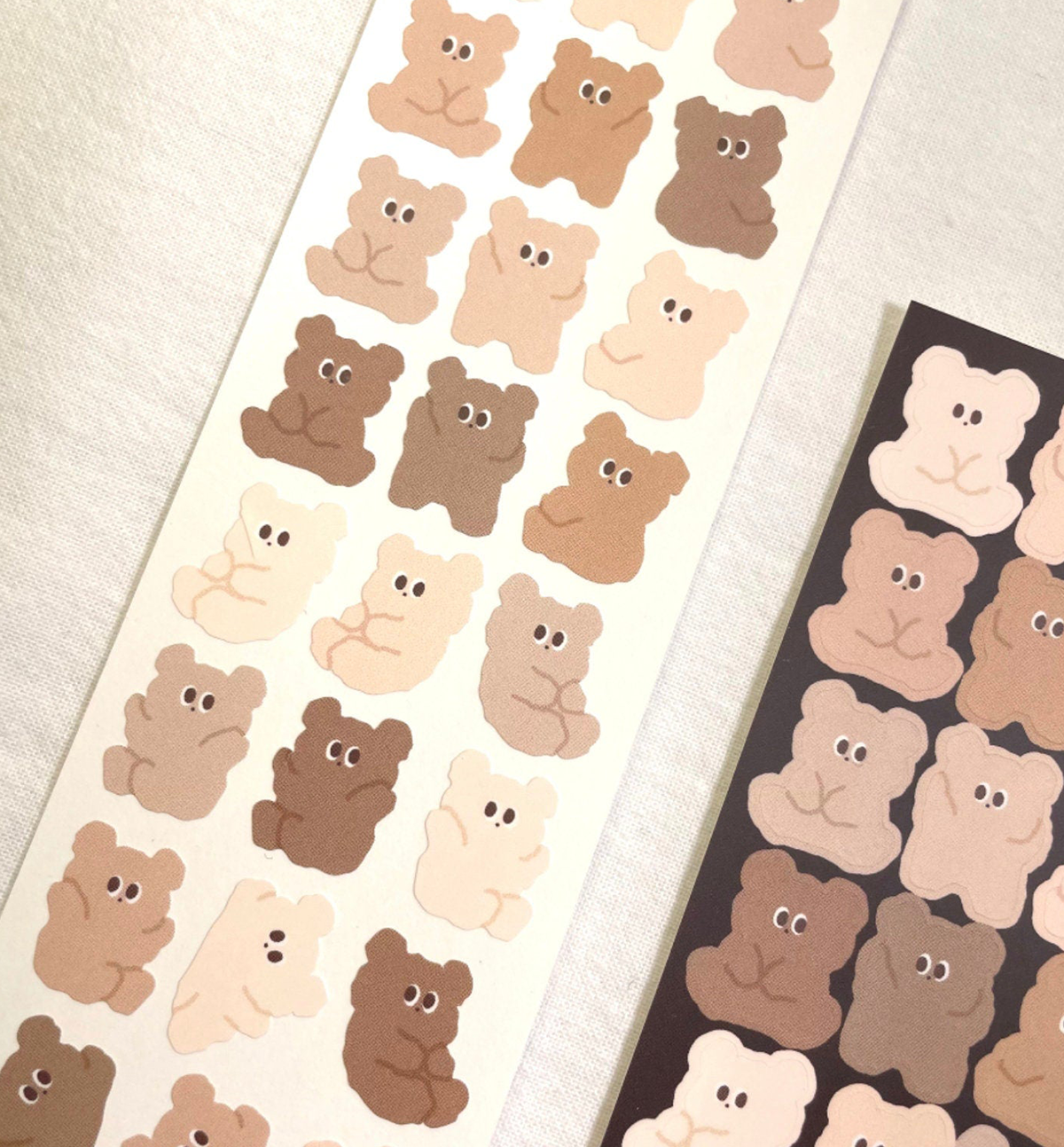 Cookie Bear Seal Sticker