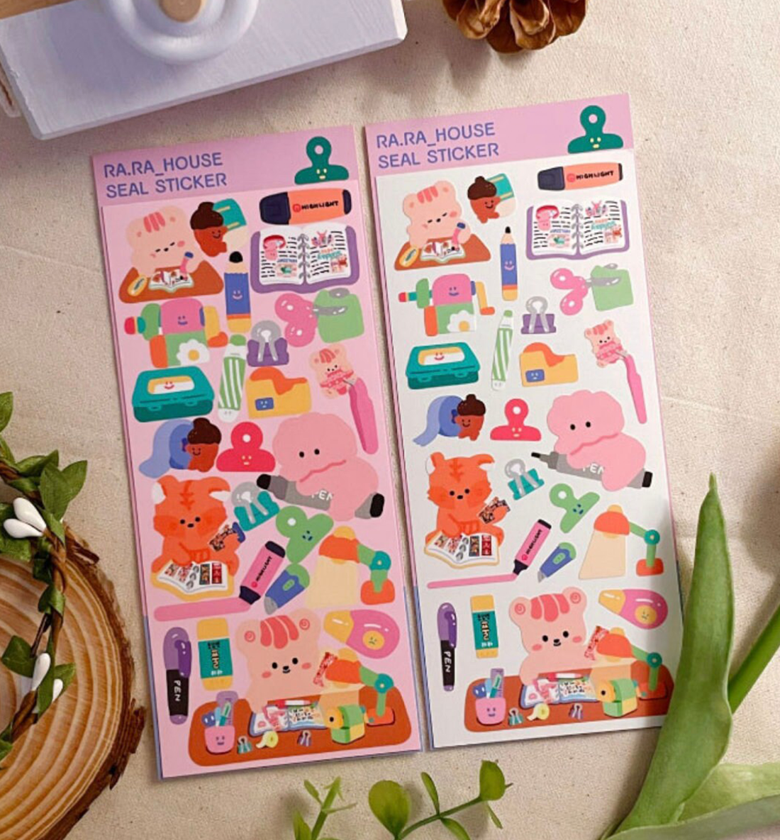 Diary Deco Seal Sticker