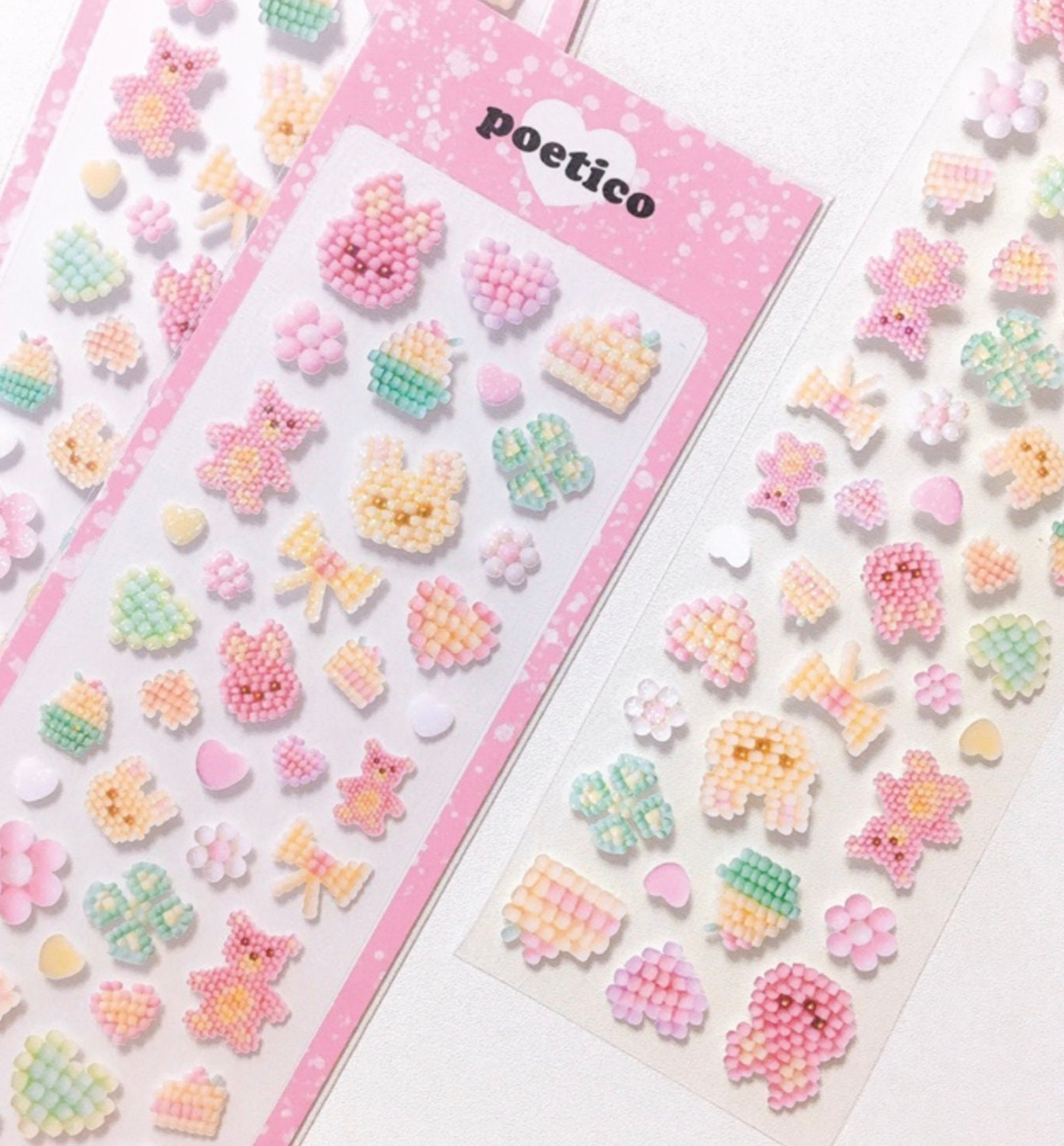 Bead Charms Seal Sticker