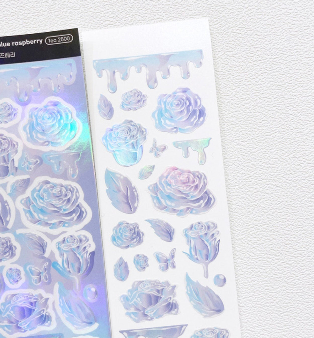 Rose Bubble Seal Sticker [Blue Raspberry]