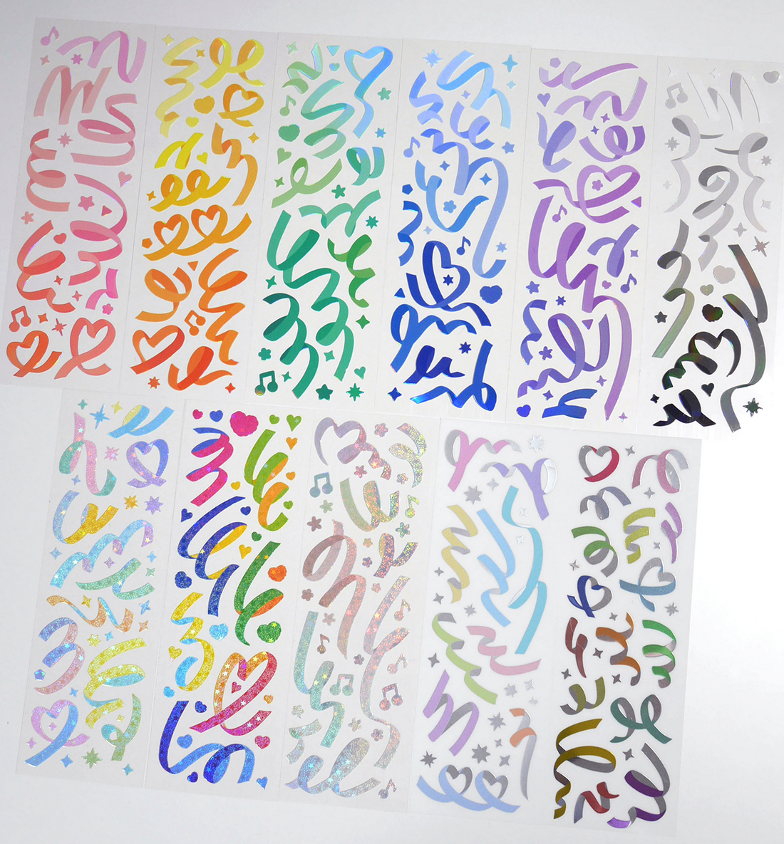 Prism Confetti Seal Sticker [10 Colors]