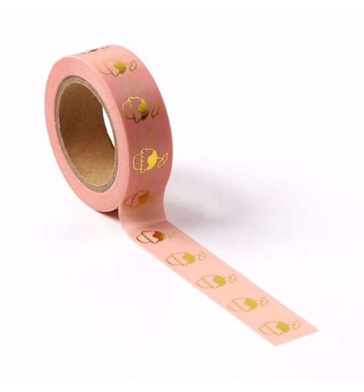 Gold Cupcake Washi Tape