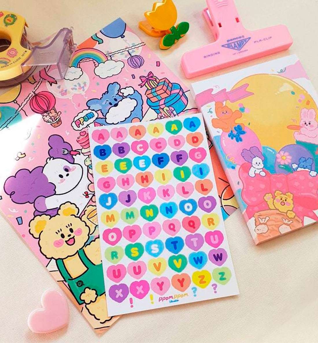 Alphabet Seal Sticker