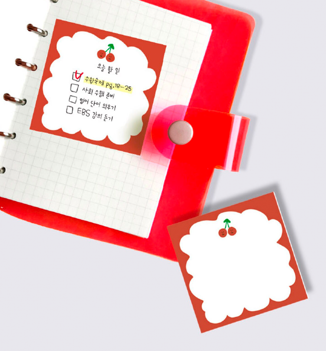 Cherries Memopad