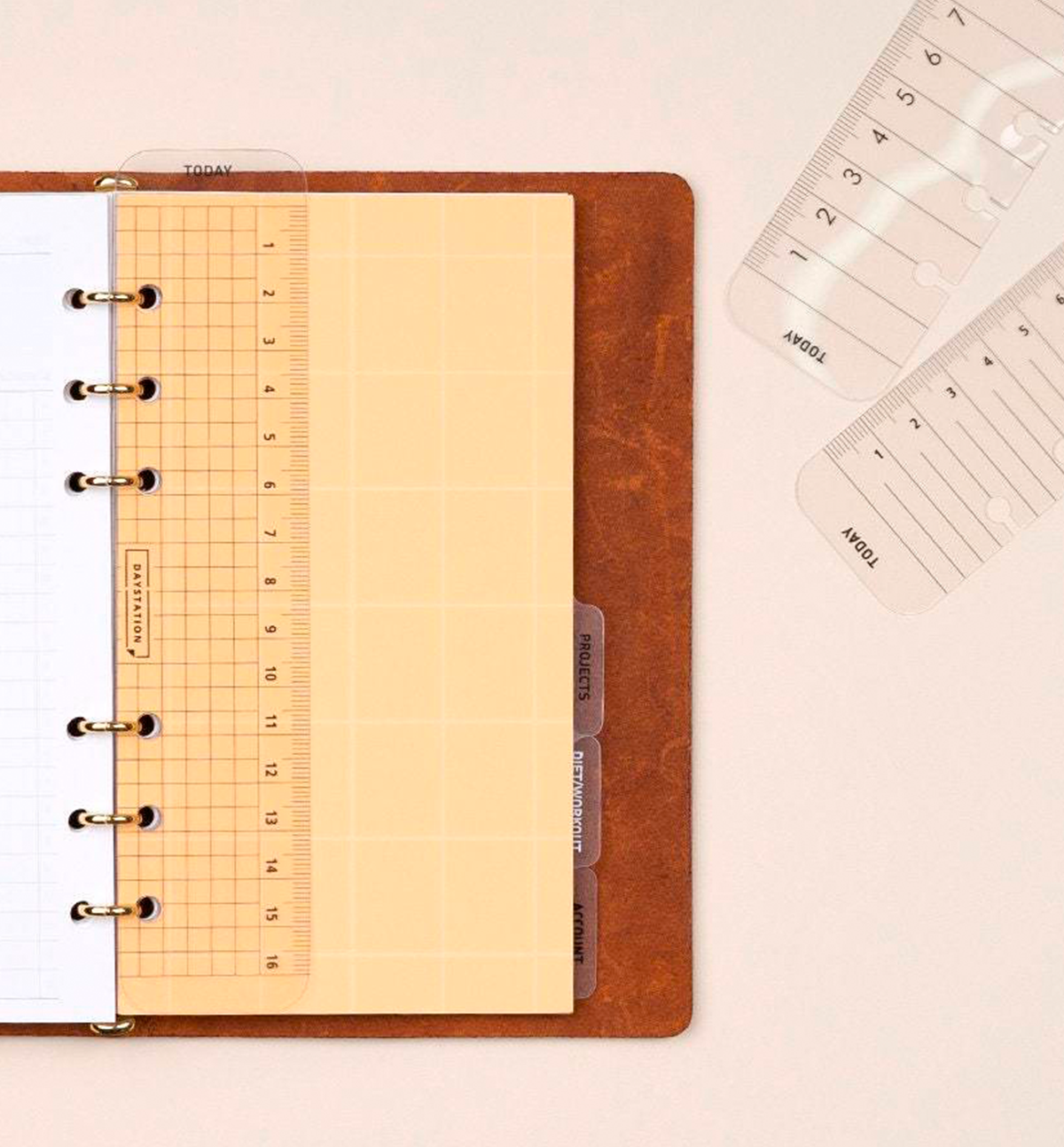 Book Ruler Insert At Page A6 Clear Ruler Page Marker Insert