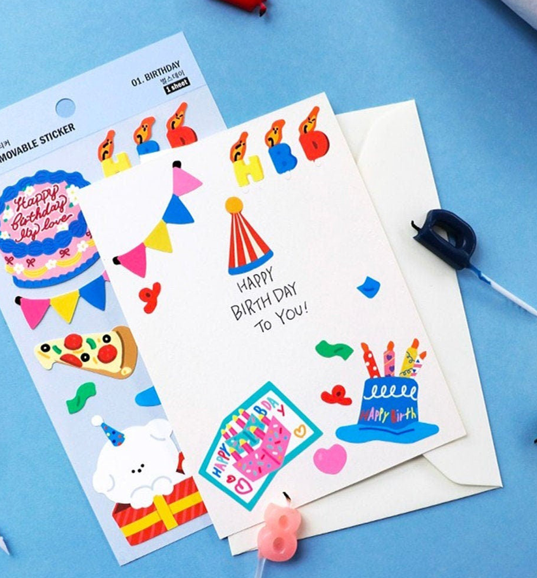 Merry Removable Sticker