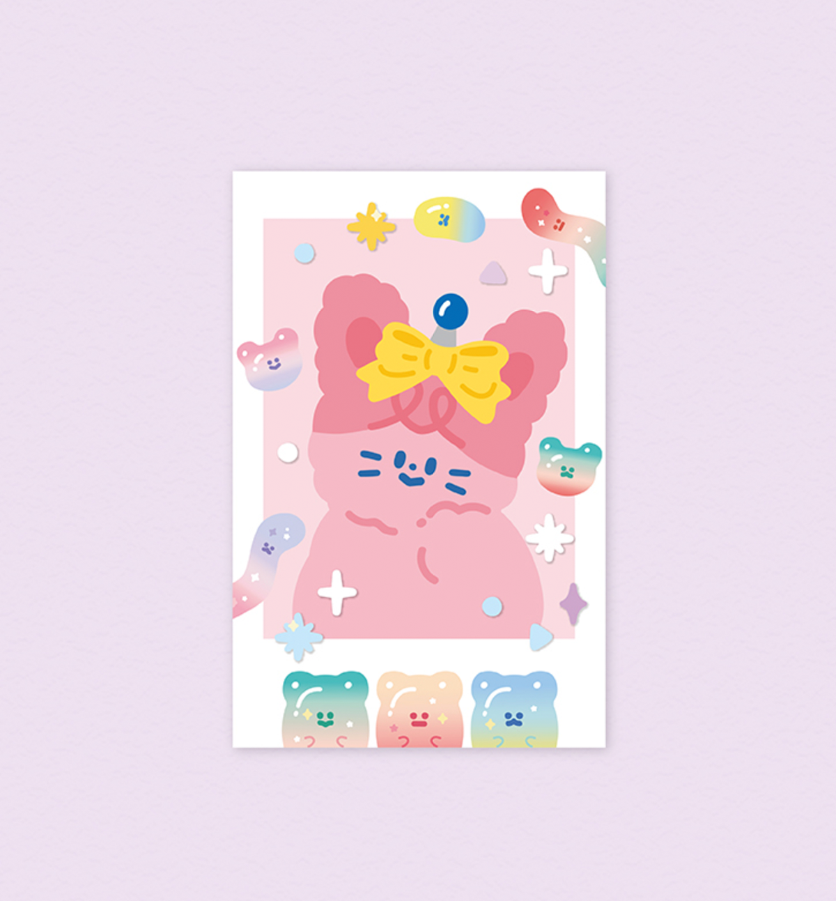 Jelly Cute Seal Sticker [Aurora]