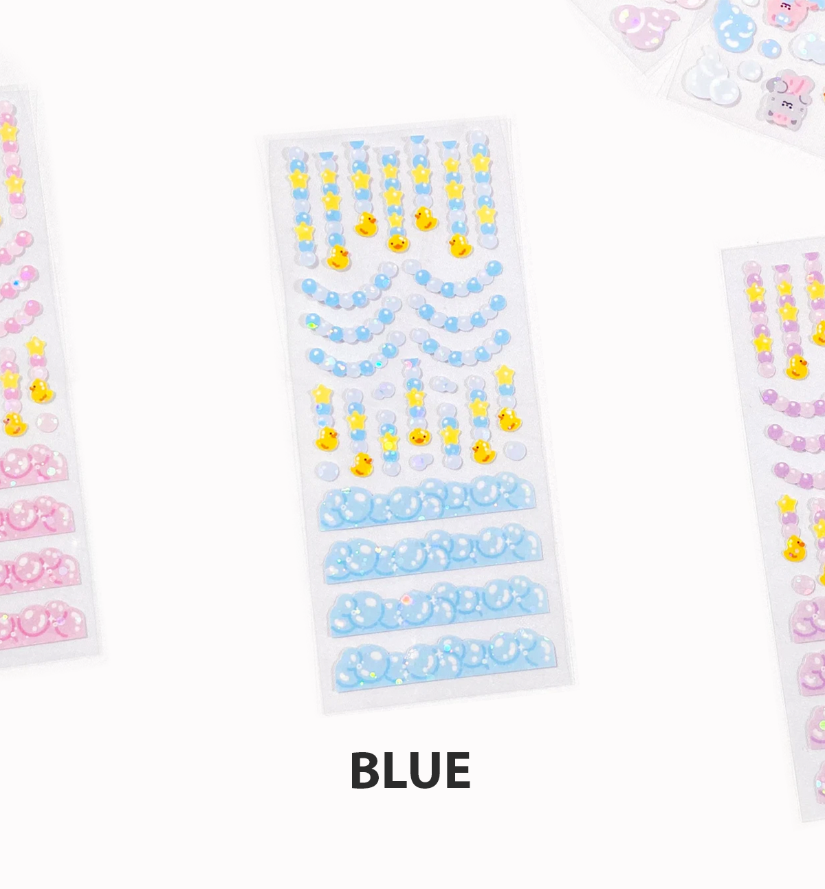 Ducky Bubbles Seal Sticker [3 Colors]