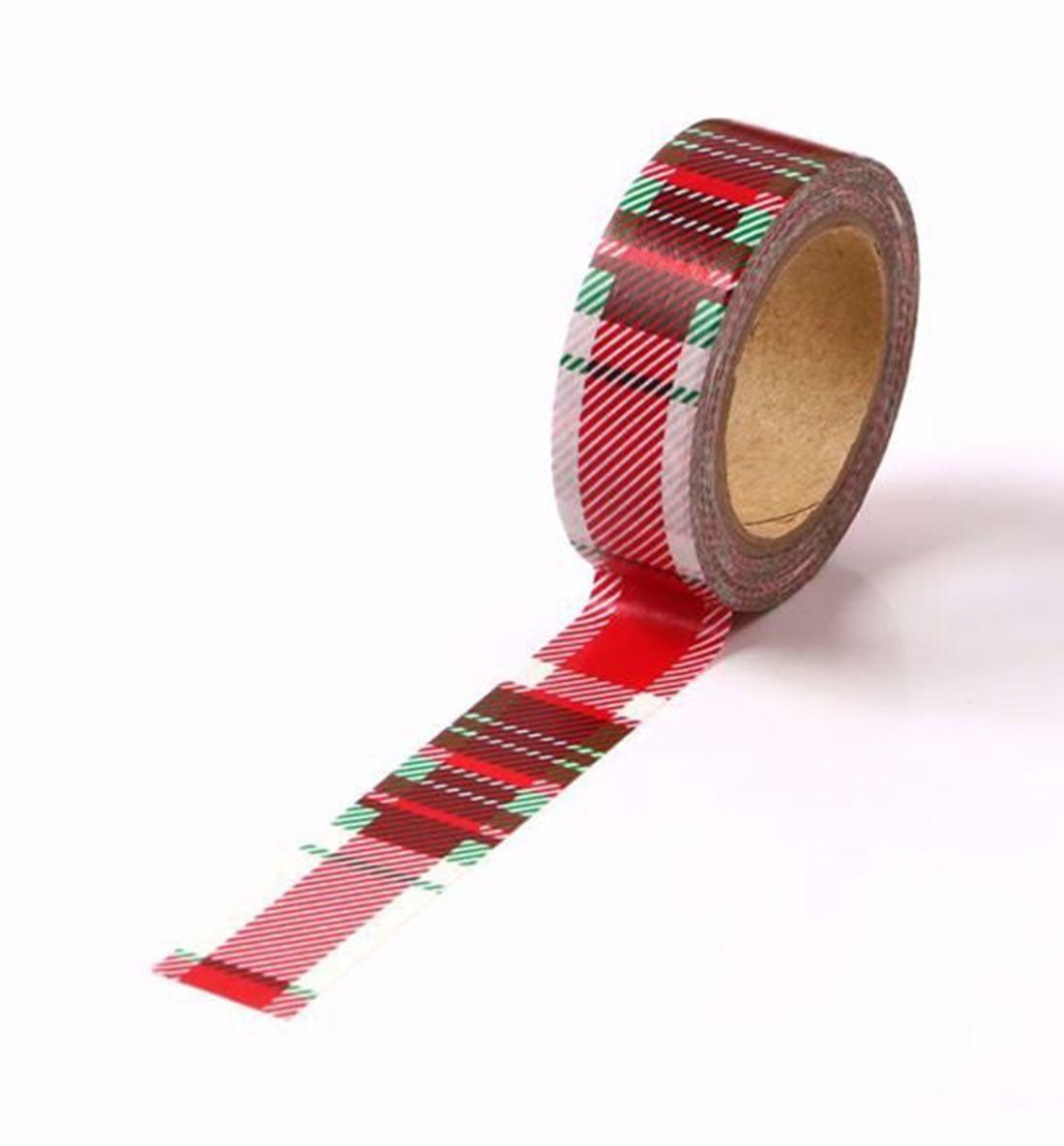 Red Check Washi Tape