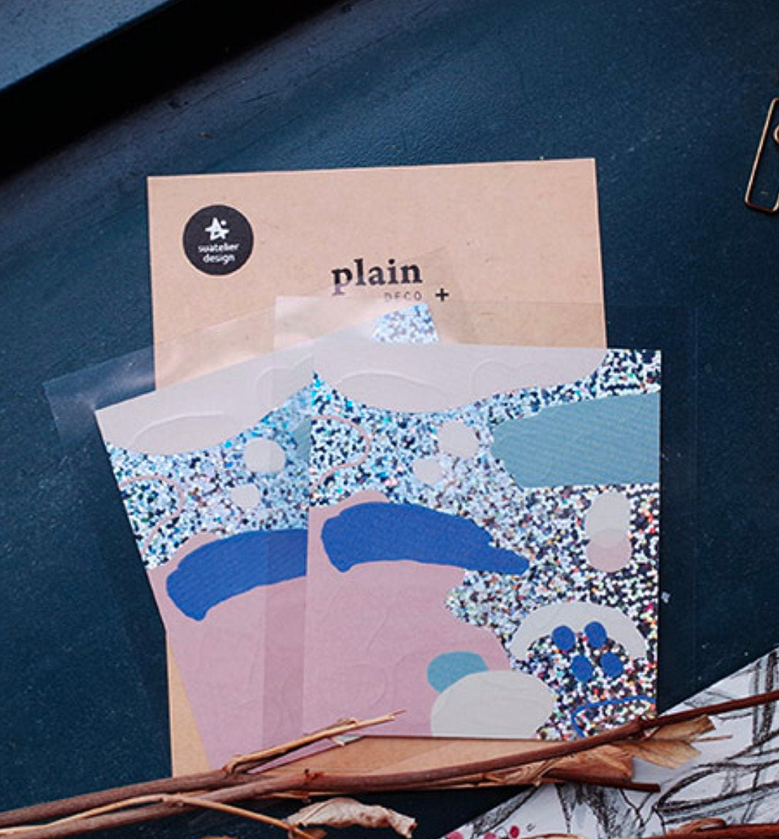 1624 Plain.20 Sticker