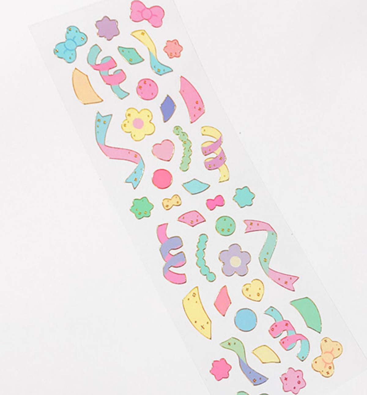 Colorful Confetti Seal Sticker