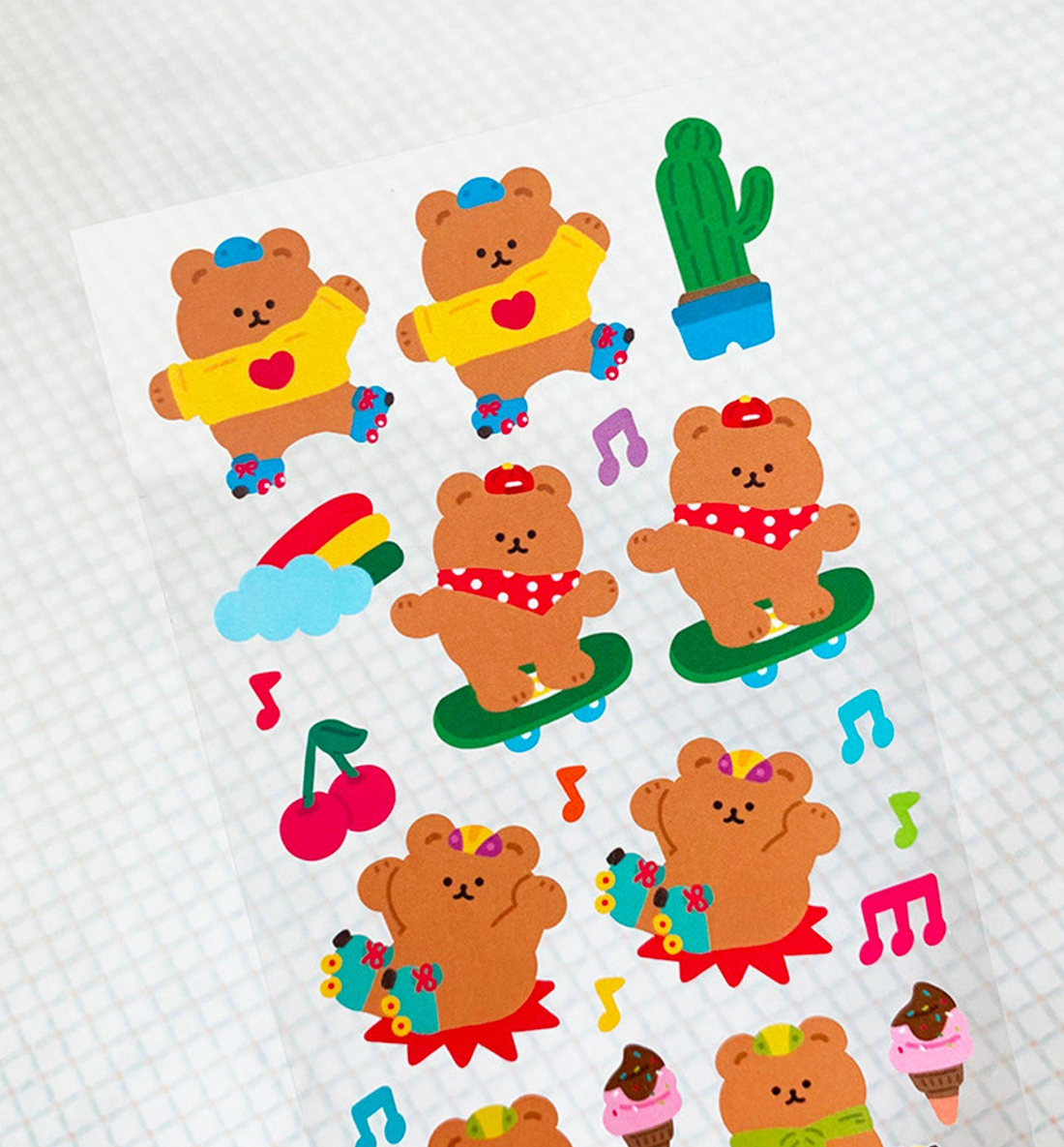 Roller Bear Seal Sticker