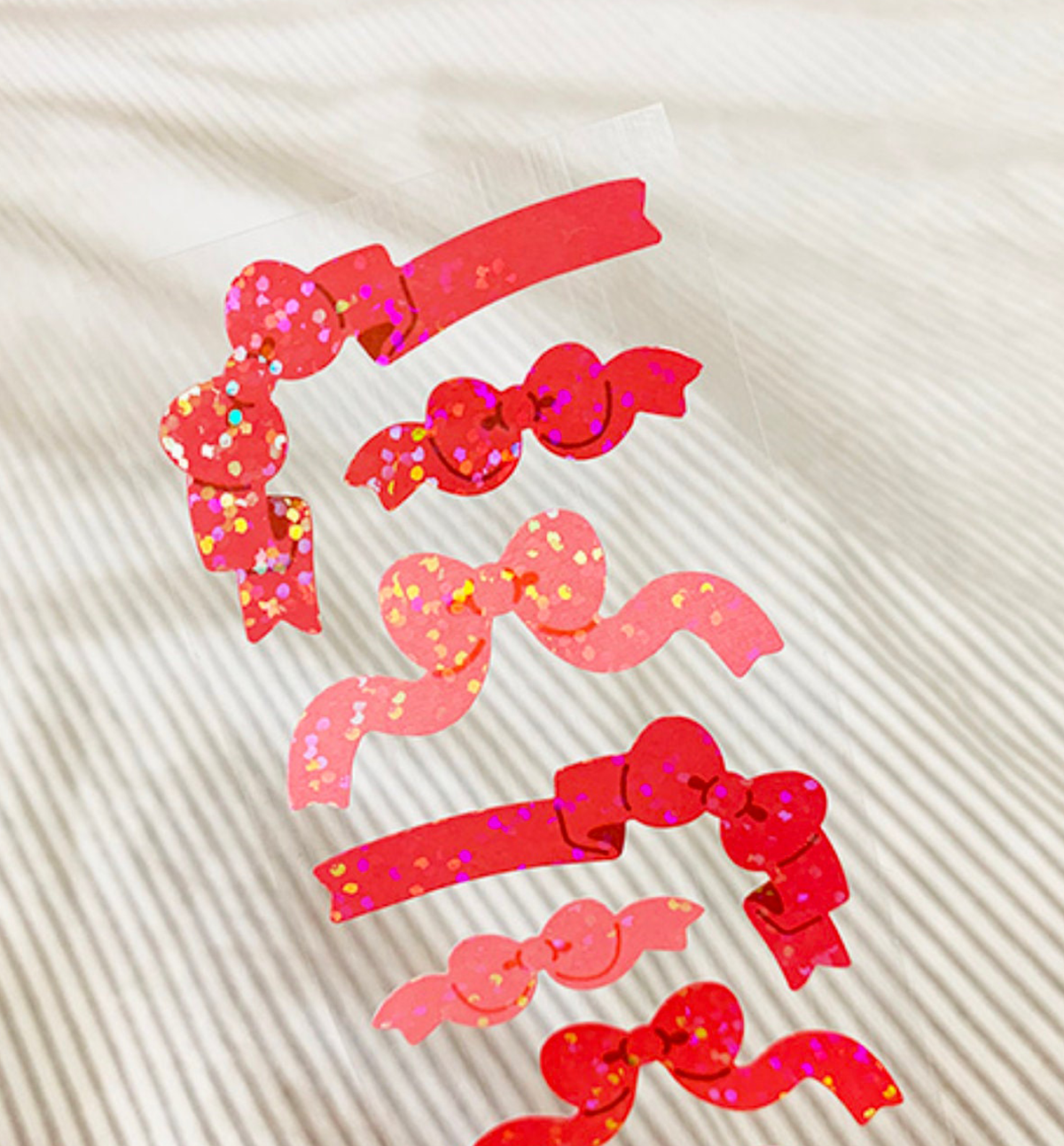 Pink Ribbon Seal Sticker [Hologram]