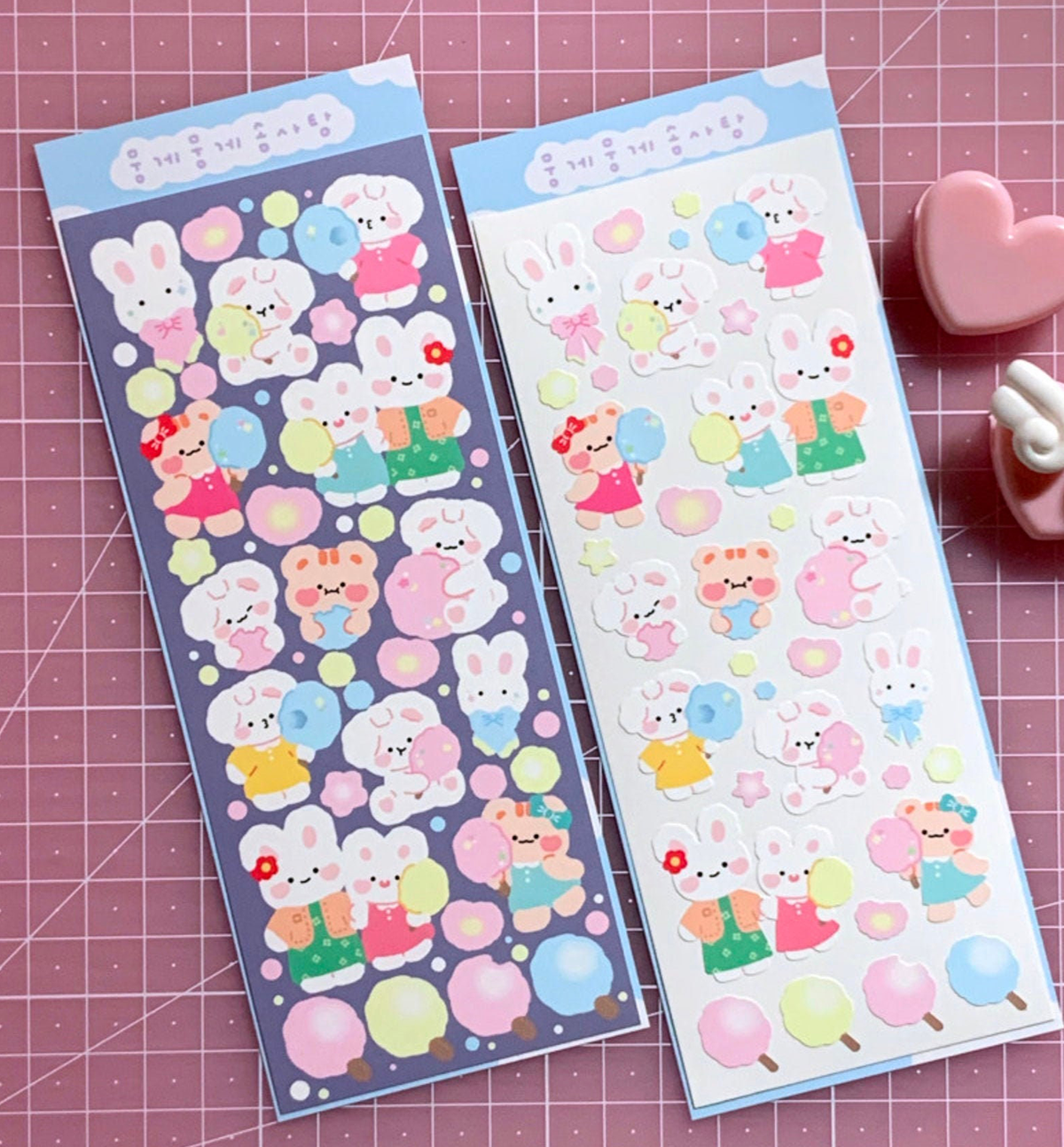 Crunchy Cotton Candy Seal Sticker