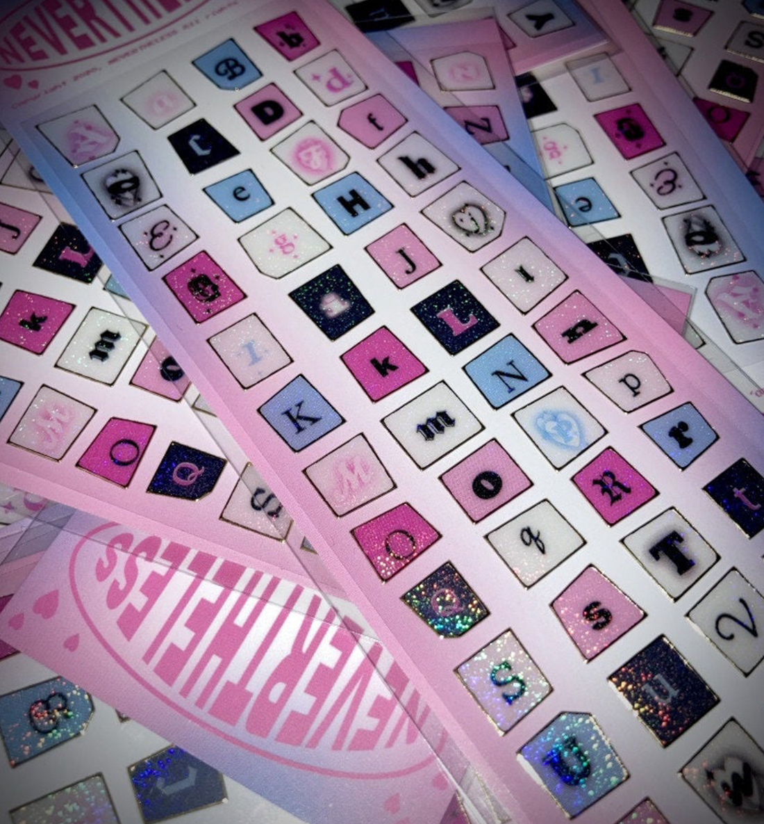 Alphabet Seal Sticker