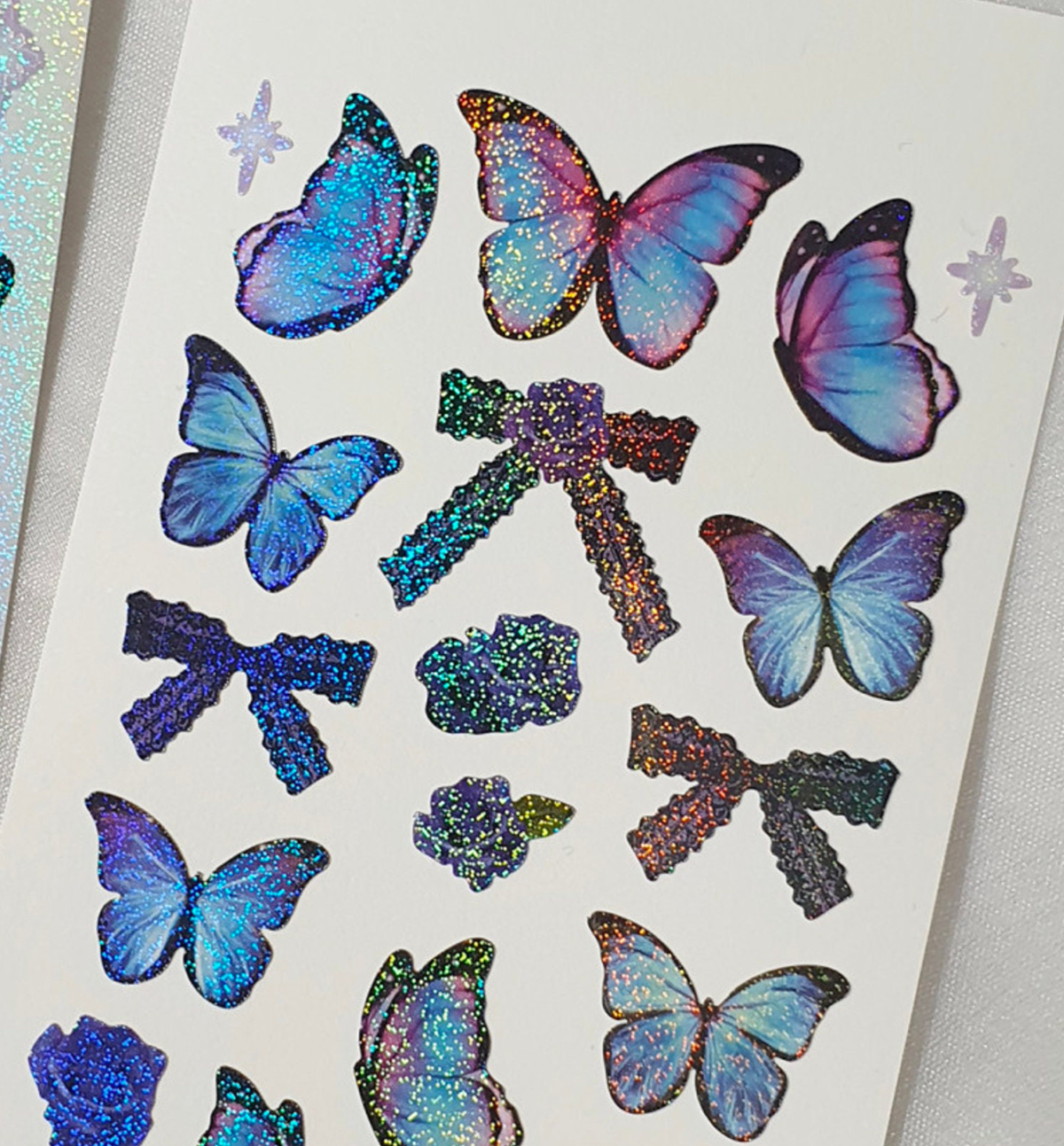 Butterfly & Roses Seal Sticker
