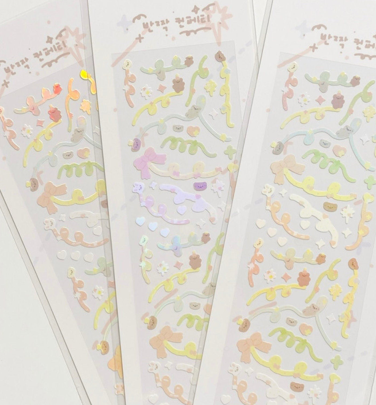 Sparkling Confetti Seal Sticker