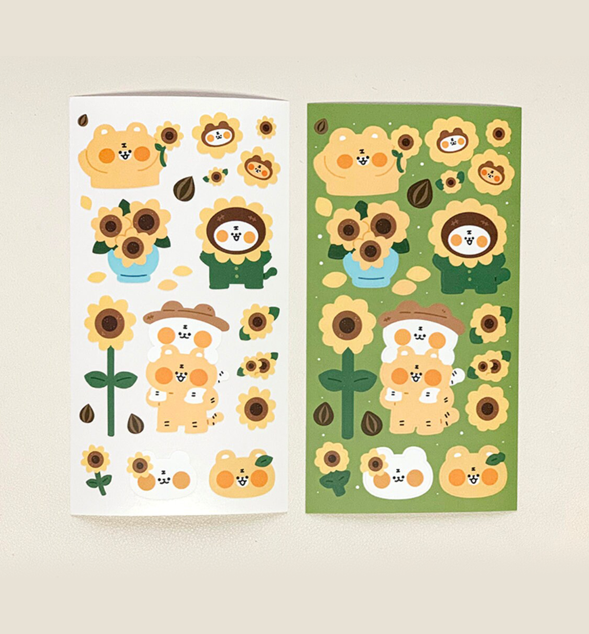 Sunflower Blossom Day Seal Sticker