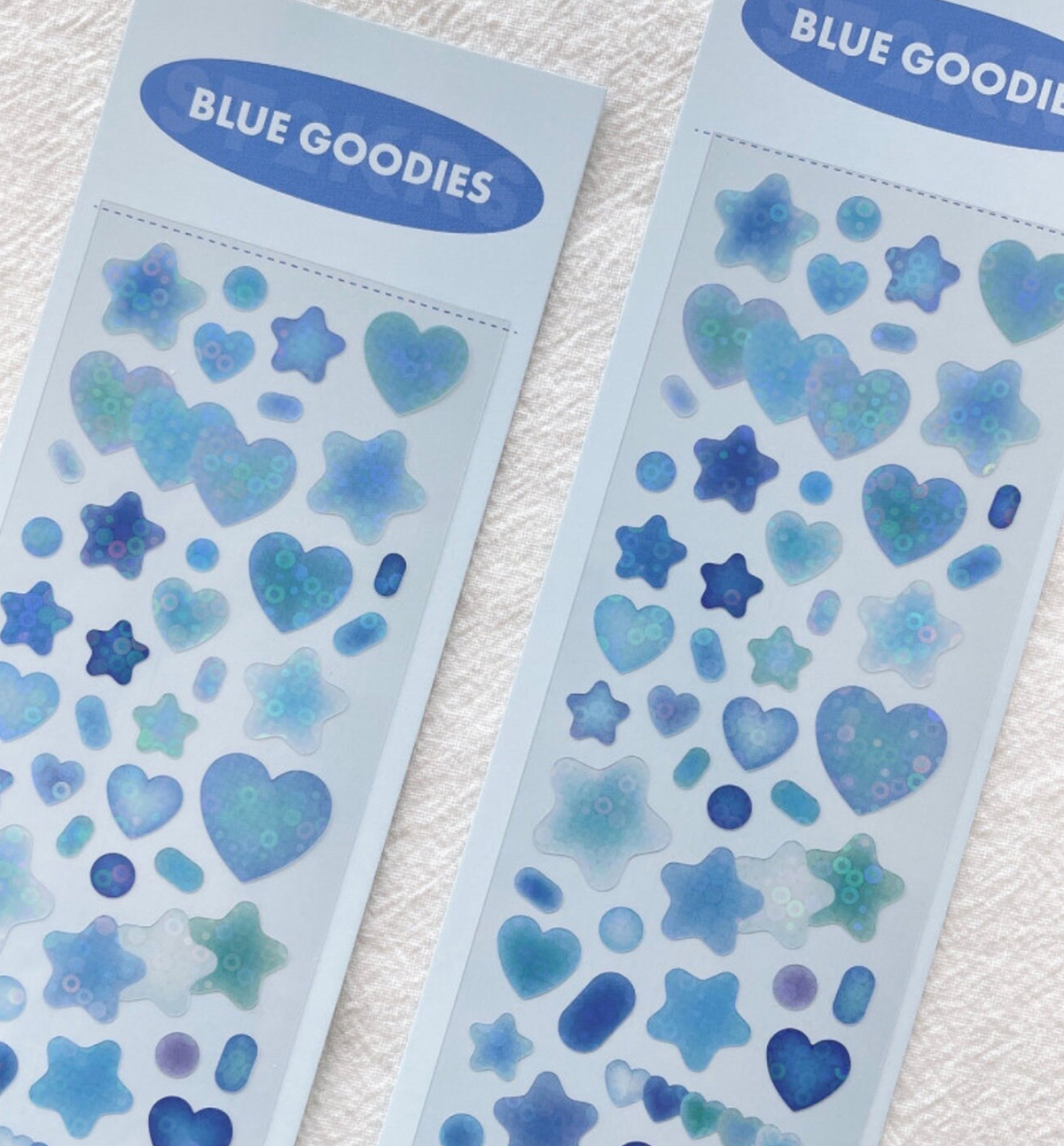 Blue Goodies Seal Sticker