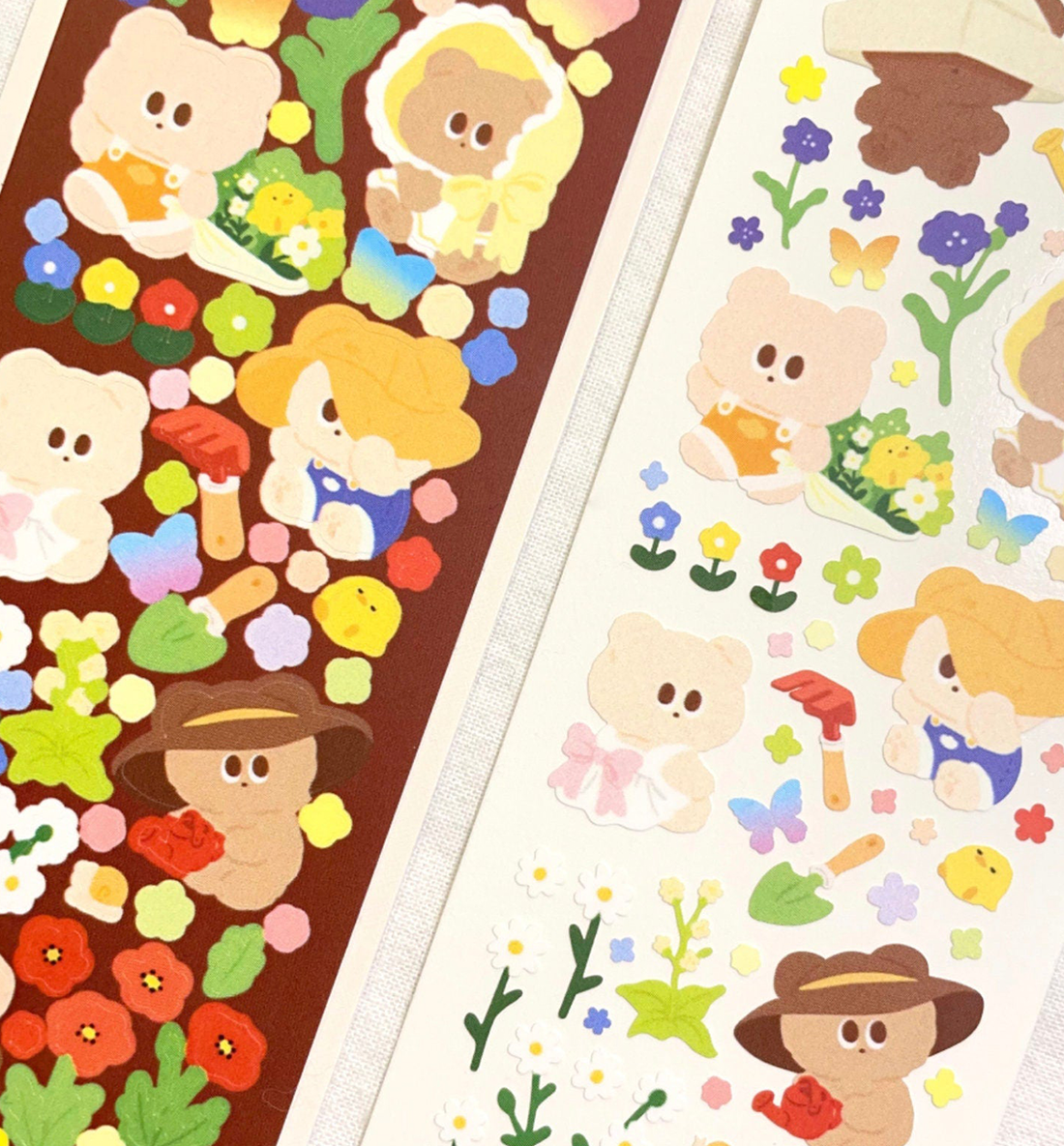 Bubble Bear's Garden Seal Sticker