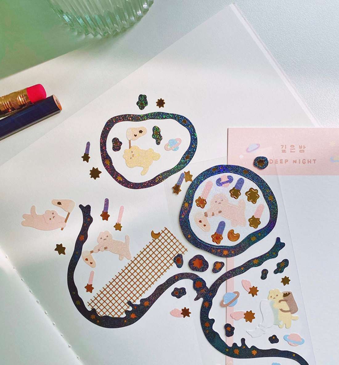 Silent Night Seal Sticker