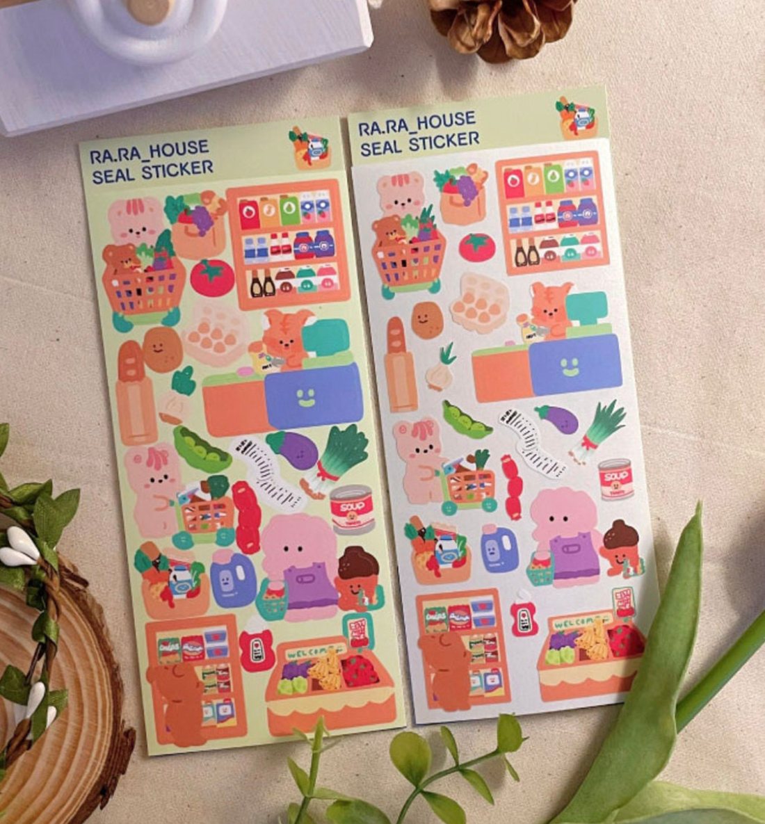 Going To The Mart Seal Sticker