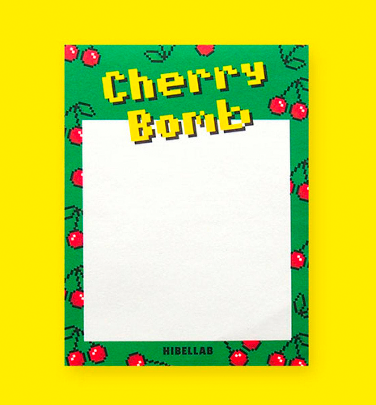 Cherry Bomb Memopad [Green]