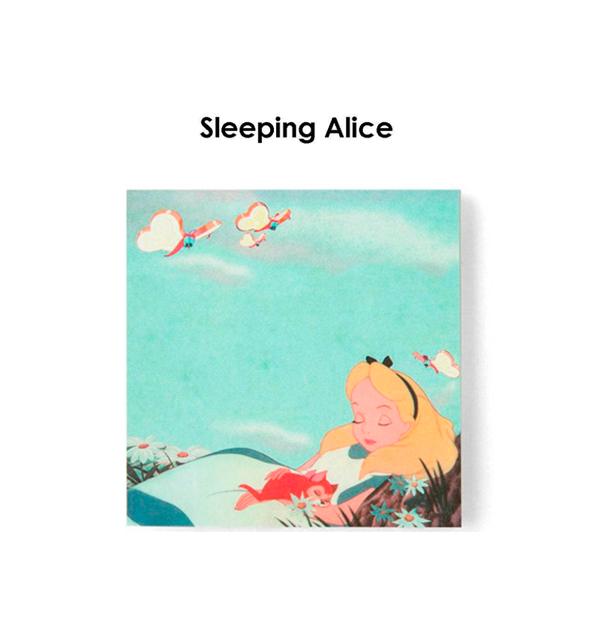 Alice In Wonderland Memopad