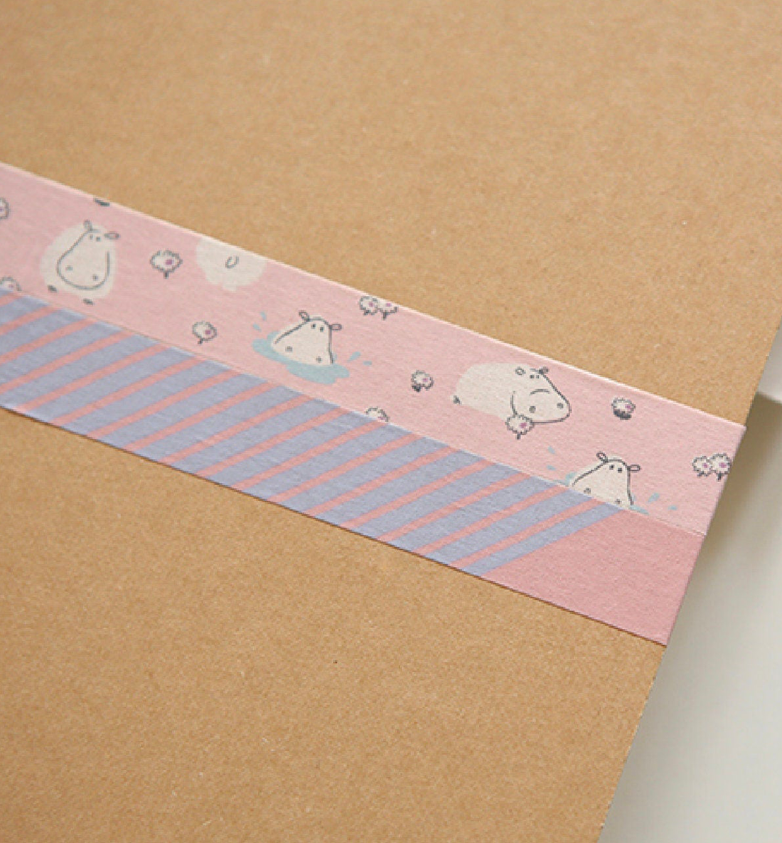 Hippo Washi Tape