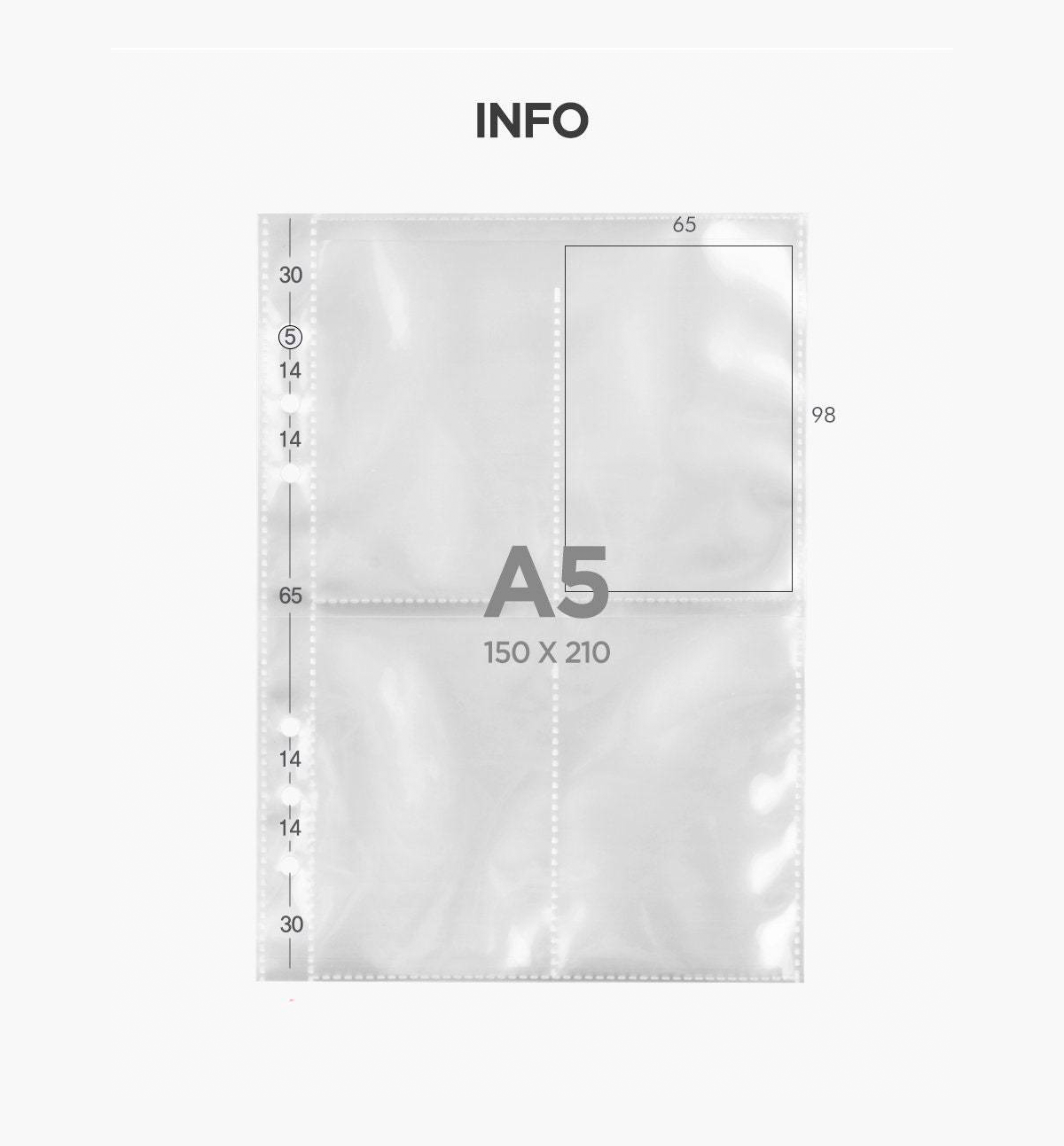 A5 Photocard Pocket File [One-Sided]