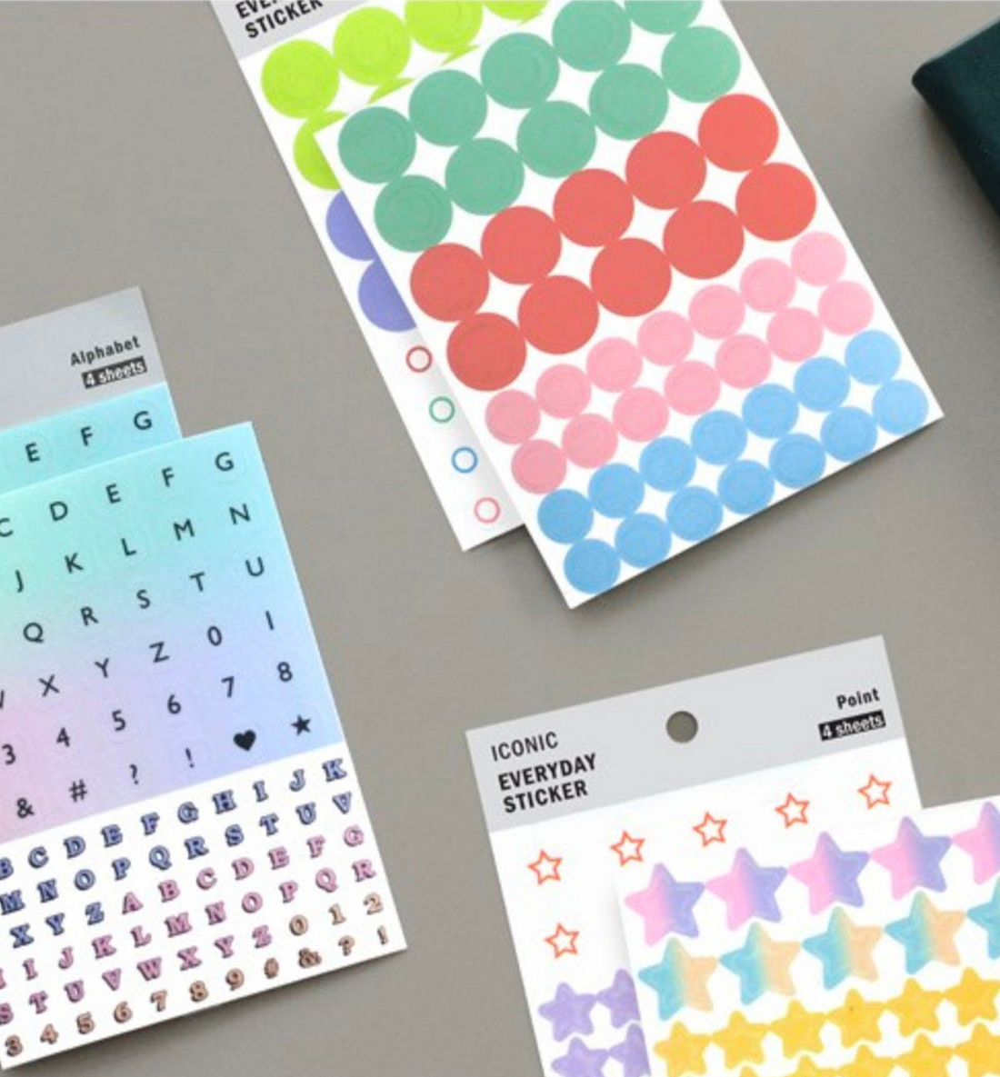 Everyday Deco Sticker [12 Designs]