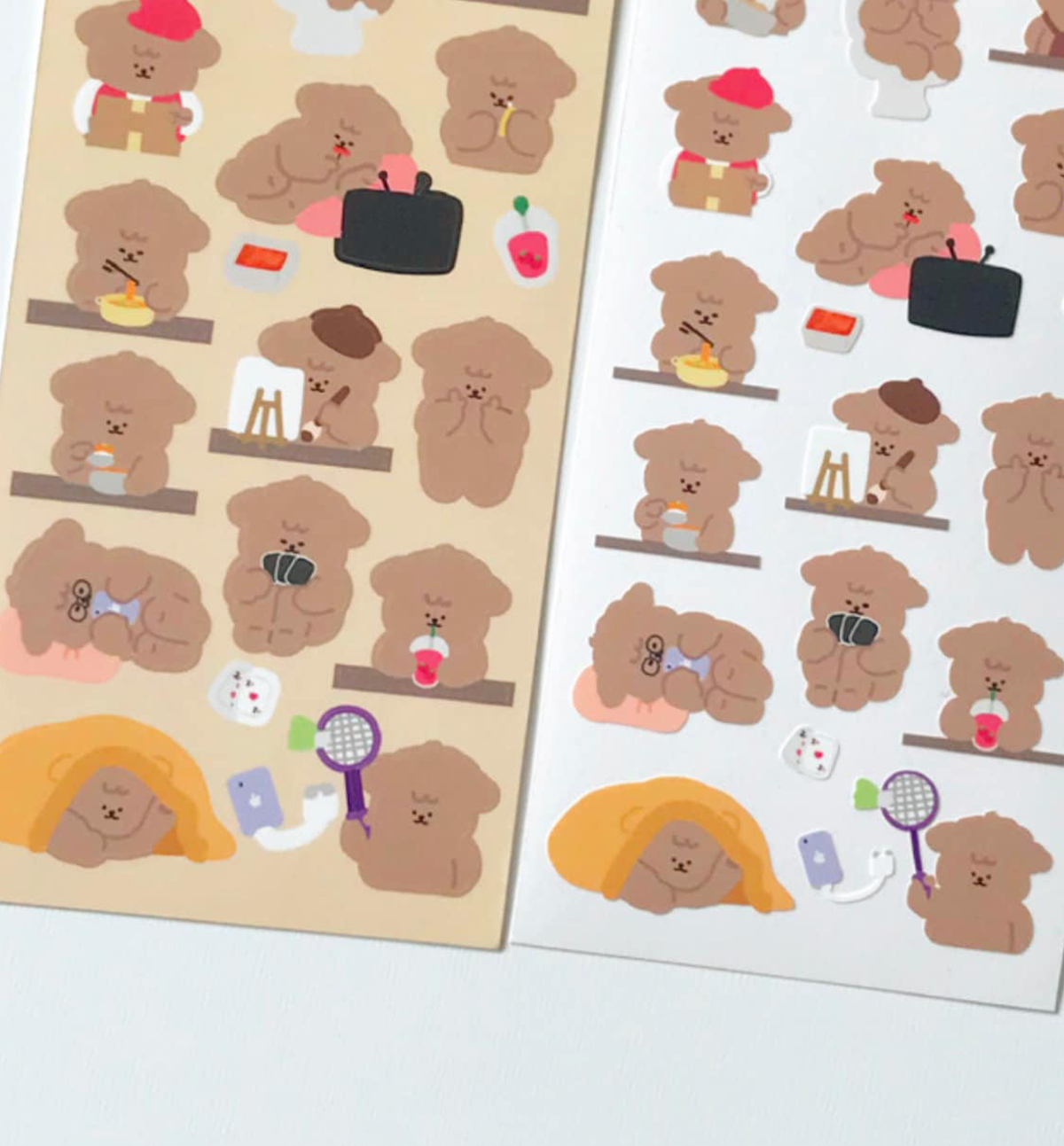 Doggy Everyday Life Seal Sticker